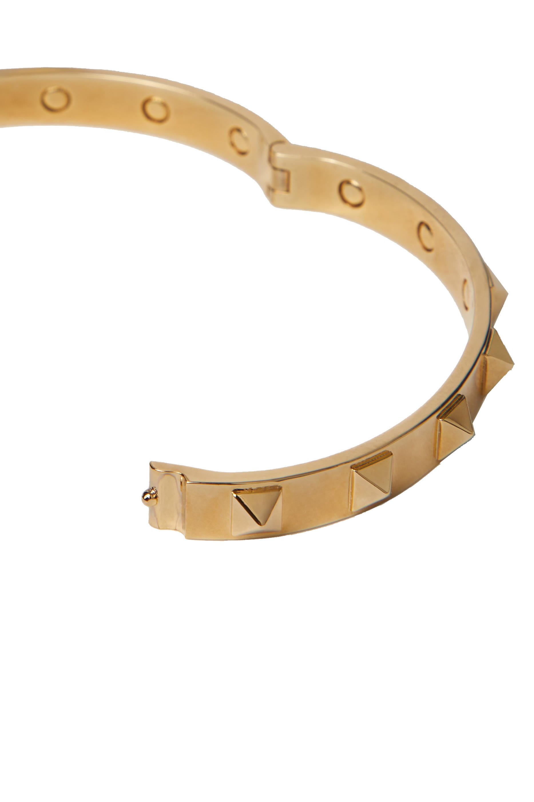 سوار فالنتينو غارافاني معدني مزين بحلي هرمية