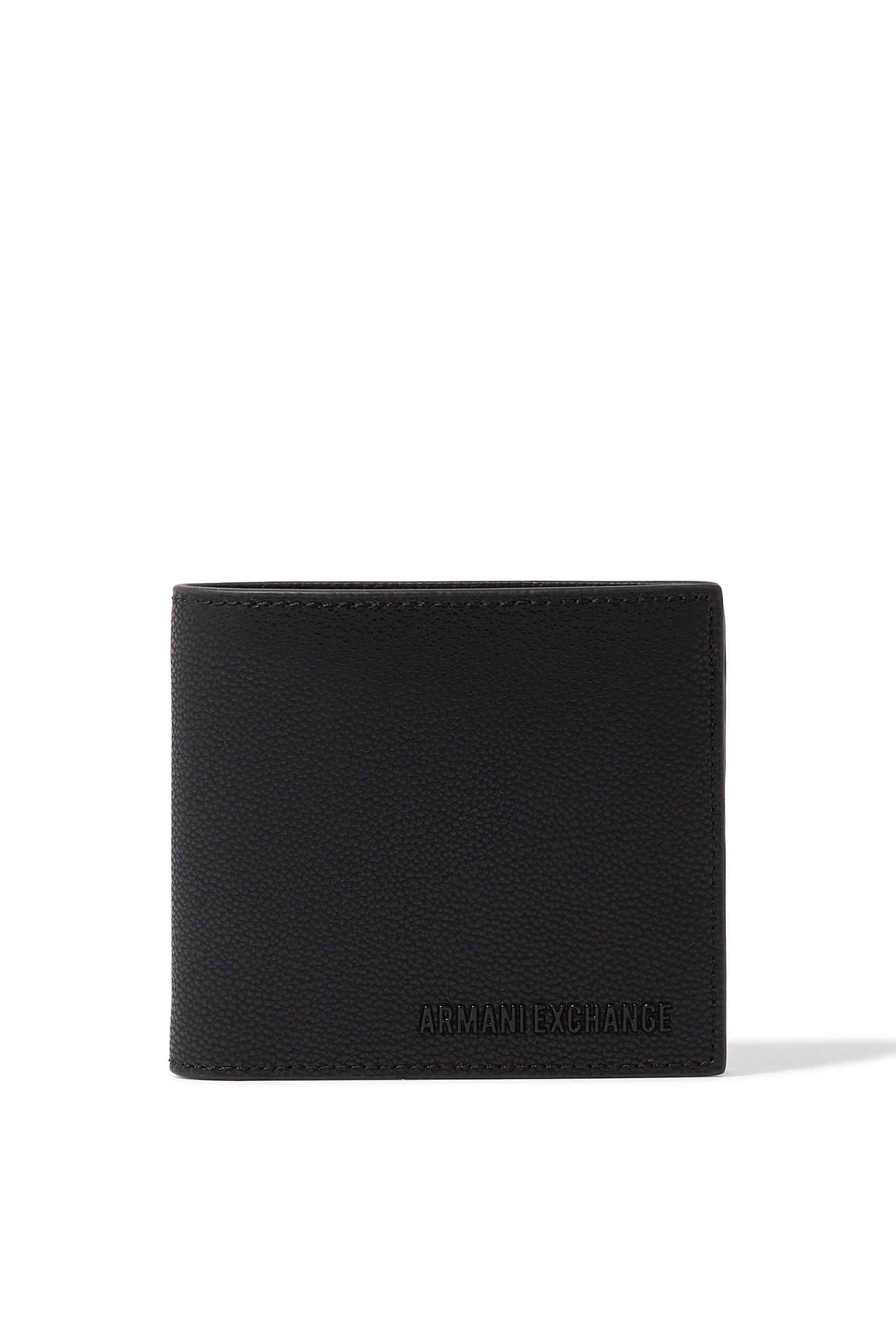 محفظة بتصميم ثنائي الطي بشعار الماركة