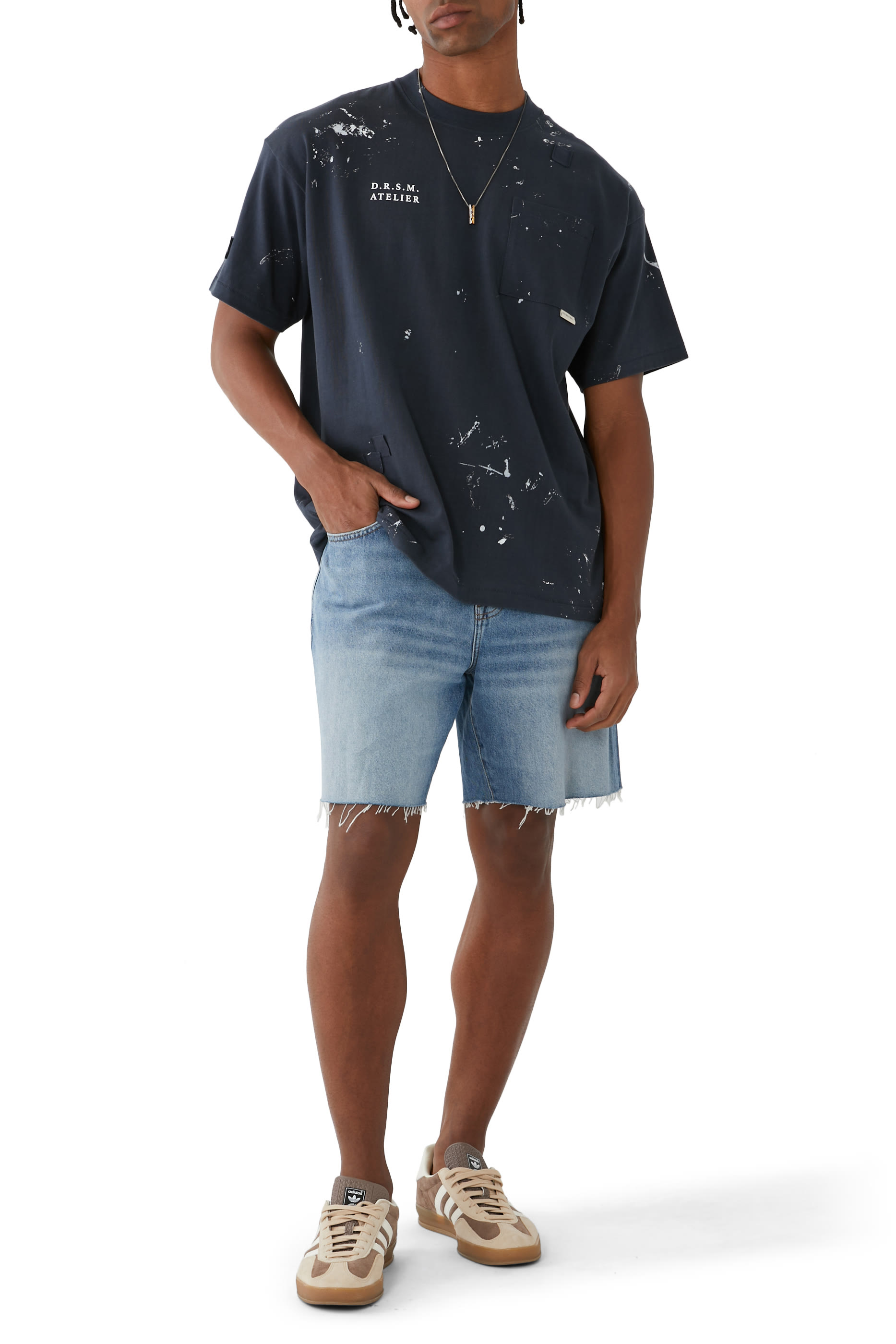 شورت دنيم فينتج