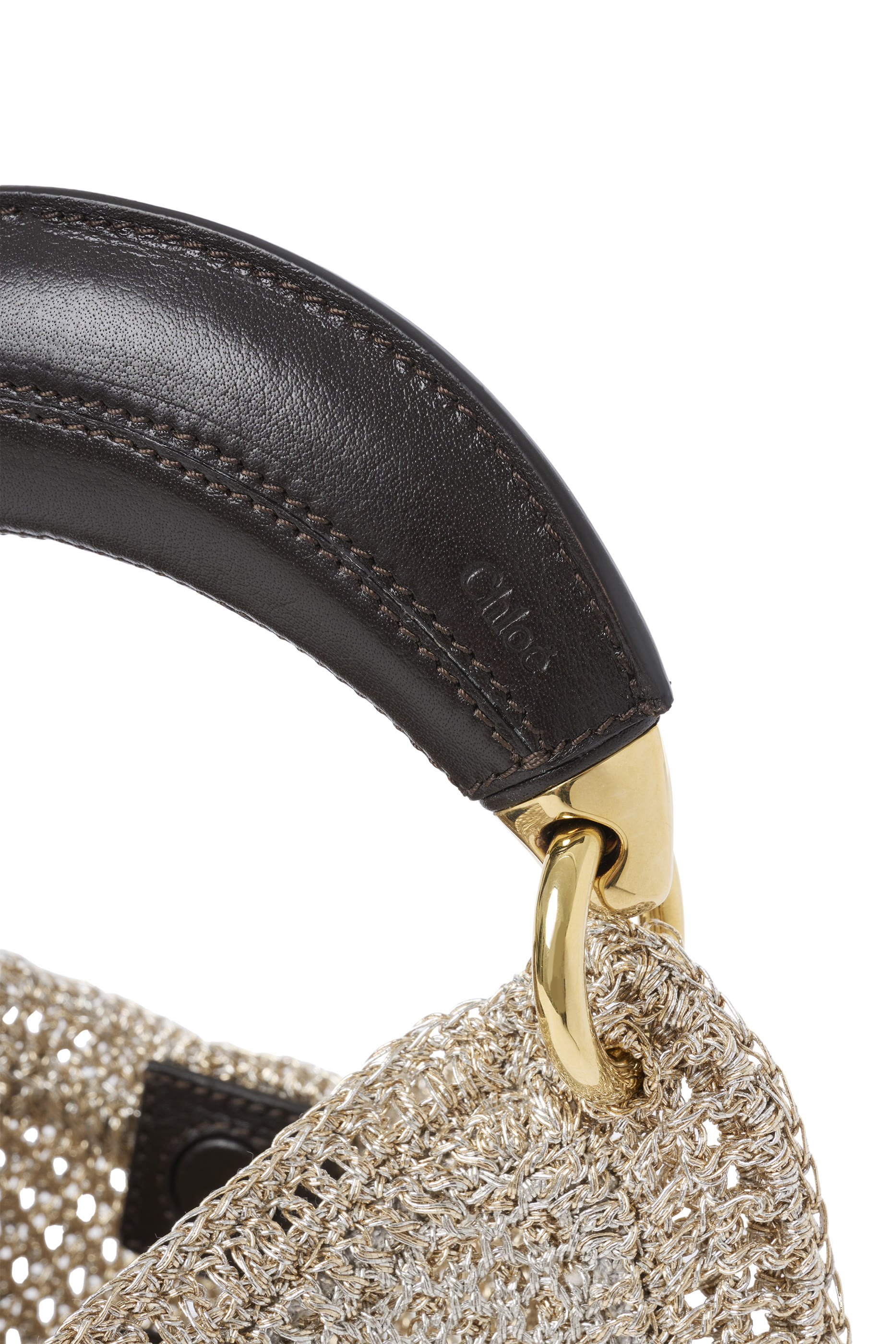 حقيبة هوبو سامر صغيرة بيد بتصميم موزة