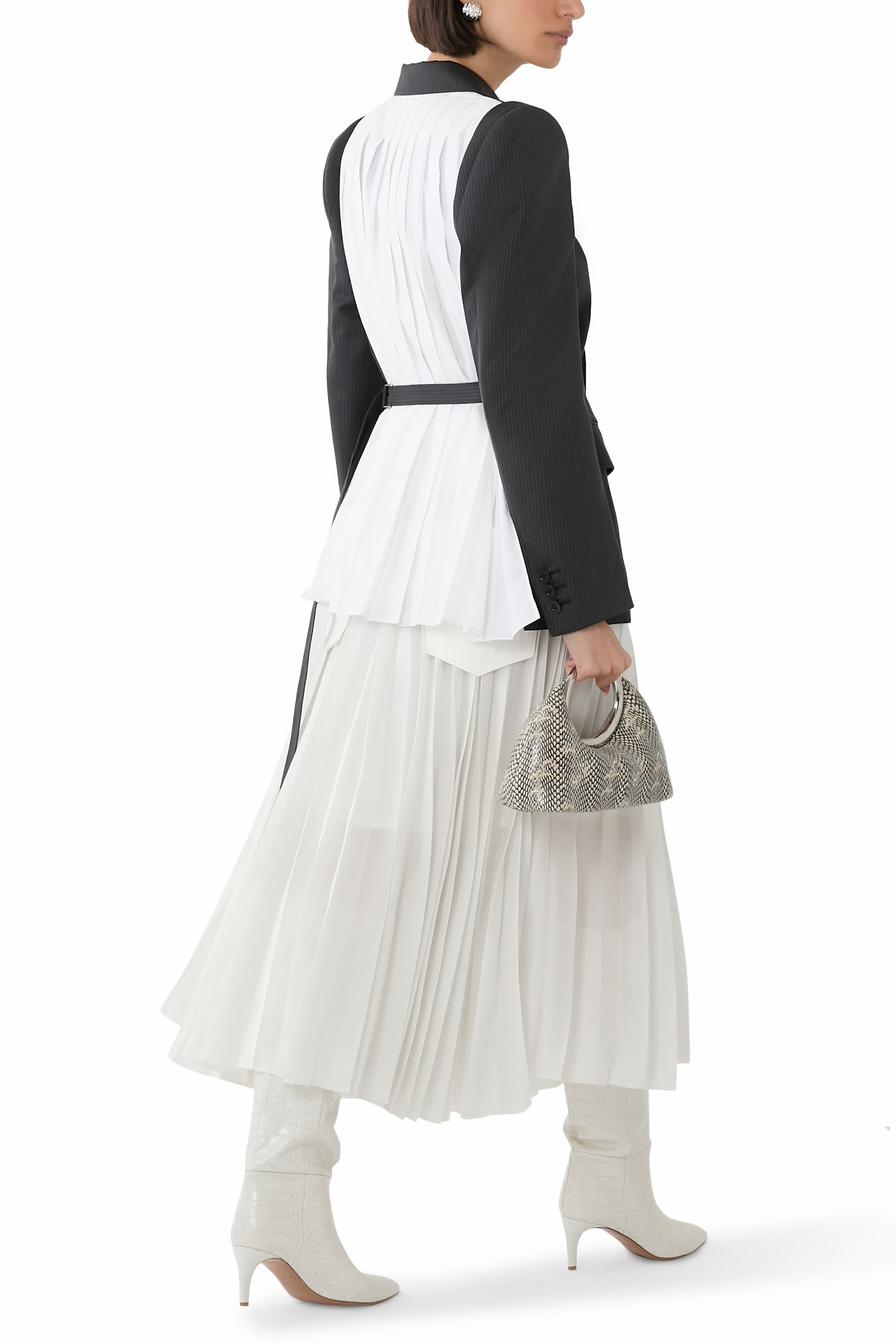 جاكيت صوف وخامات متنوعة