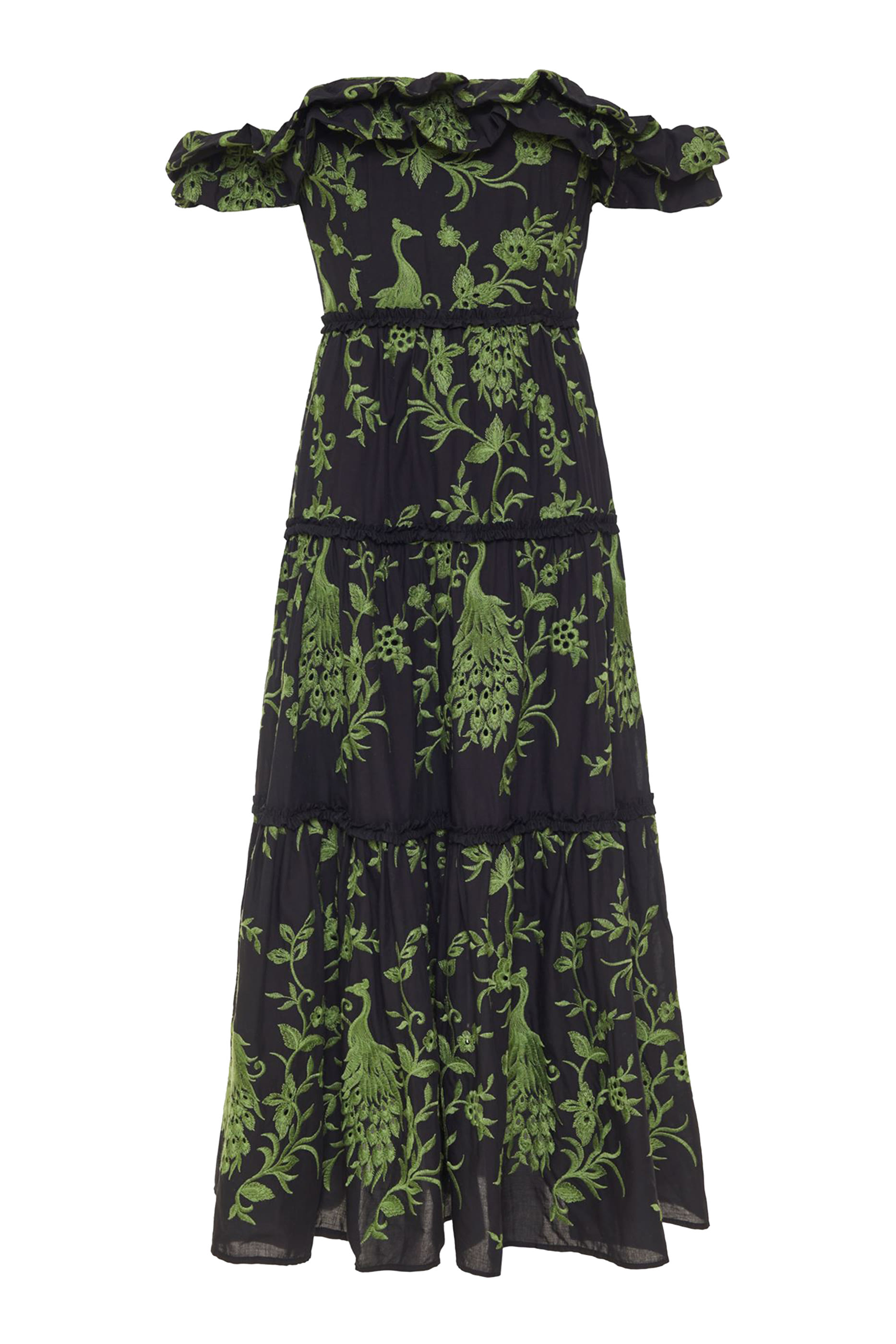 فستان فيليريموس بأكتاف مكشوفة