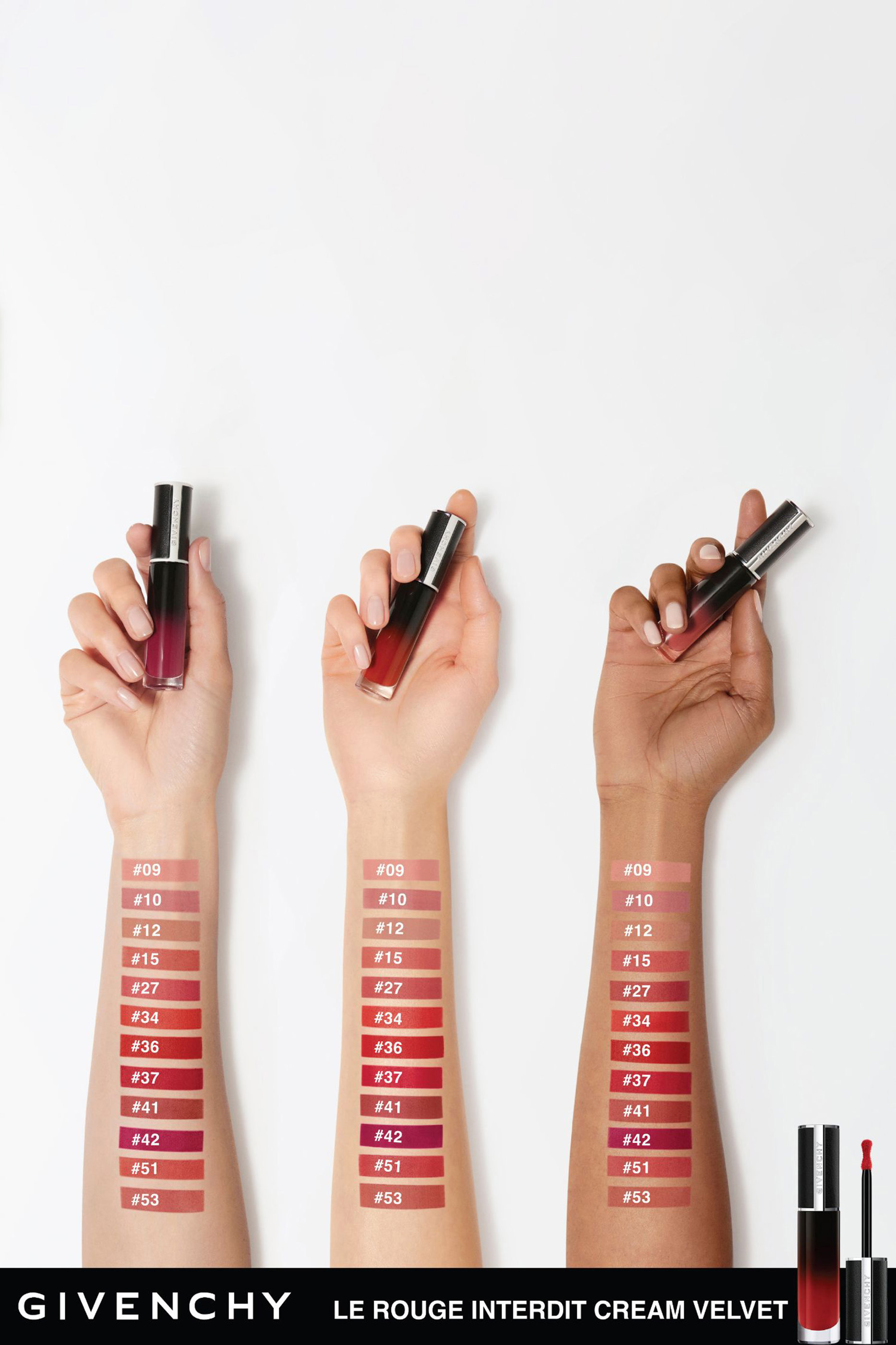 أحمر شفاه لو روج إنترديت بتركيبة كريمية مخملية