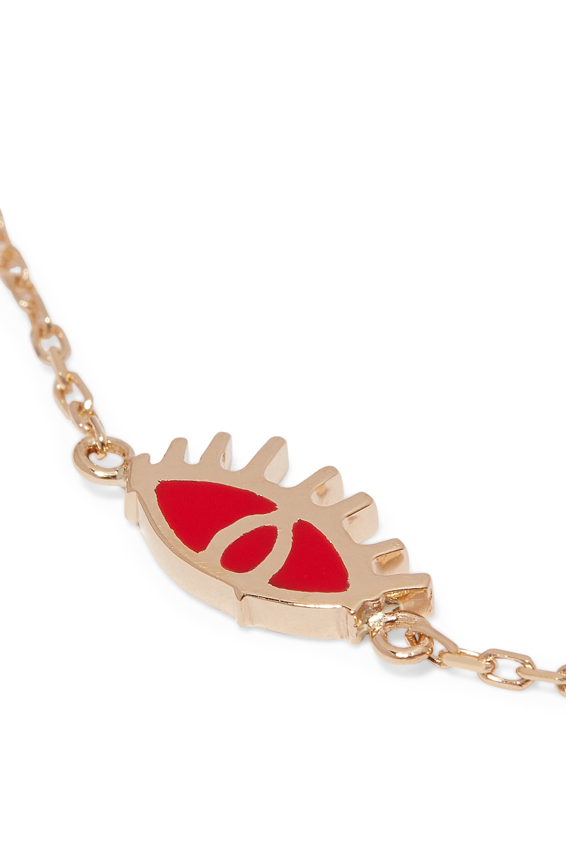 سوار بحلية عين الحسود مطلية بمينا