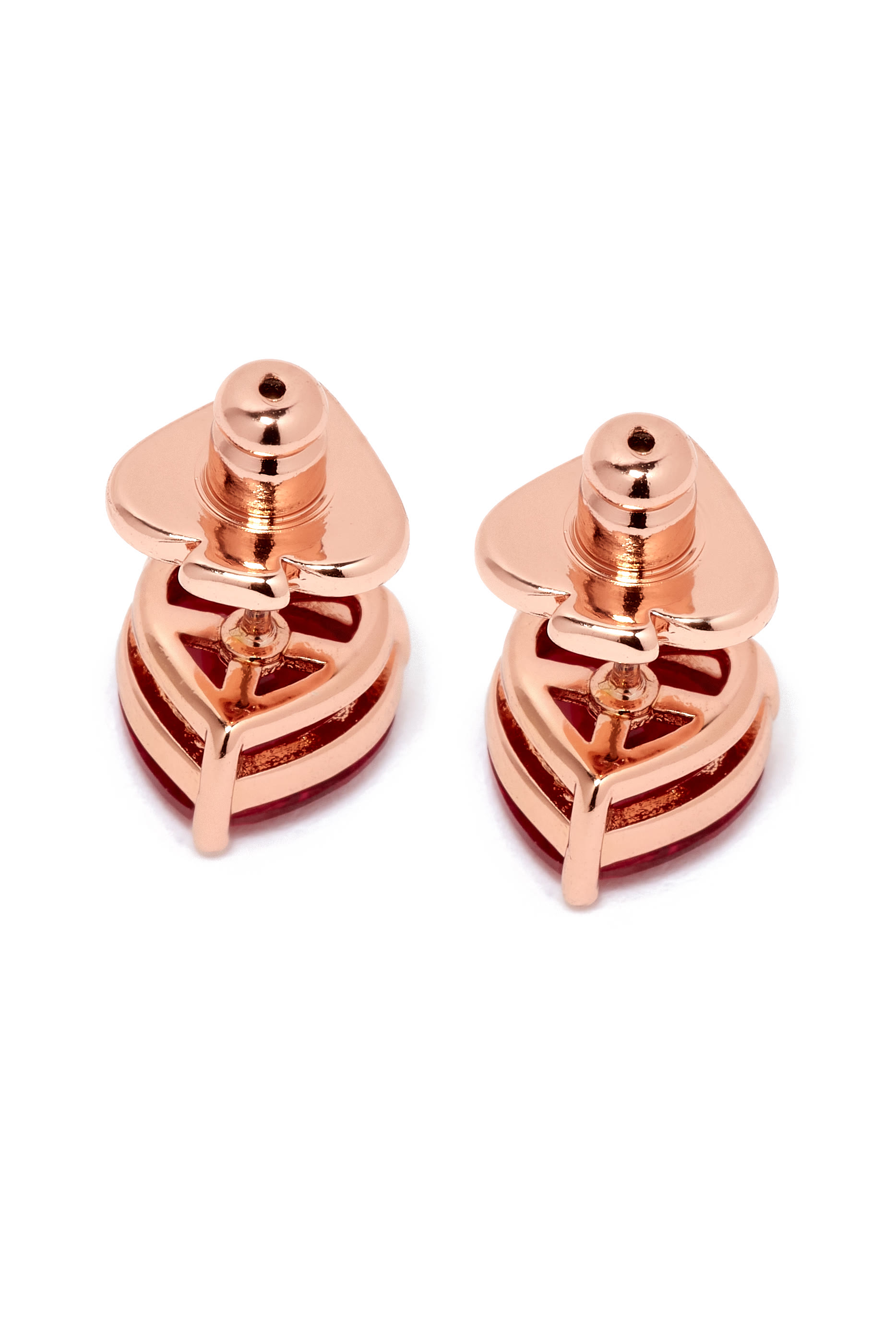 أقراط ماي لوف بتصميم قلب