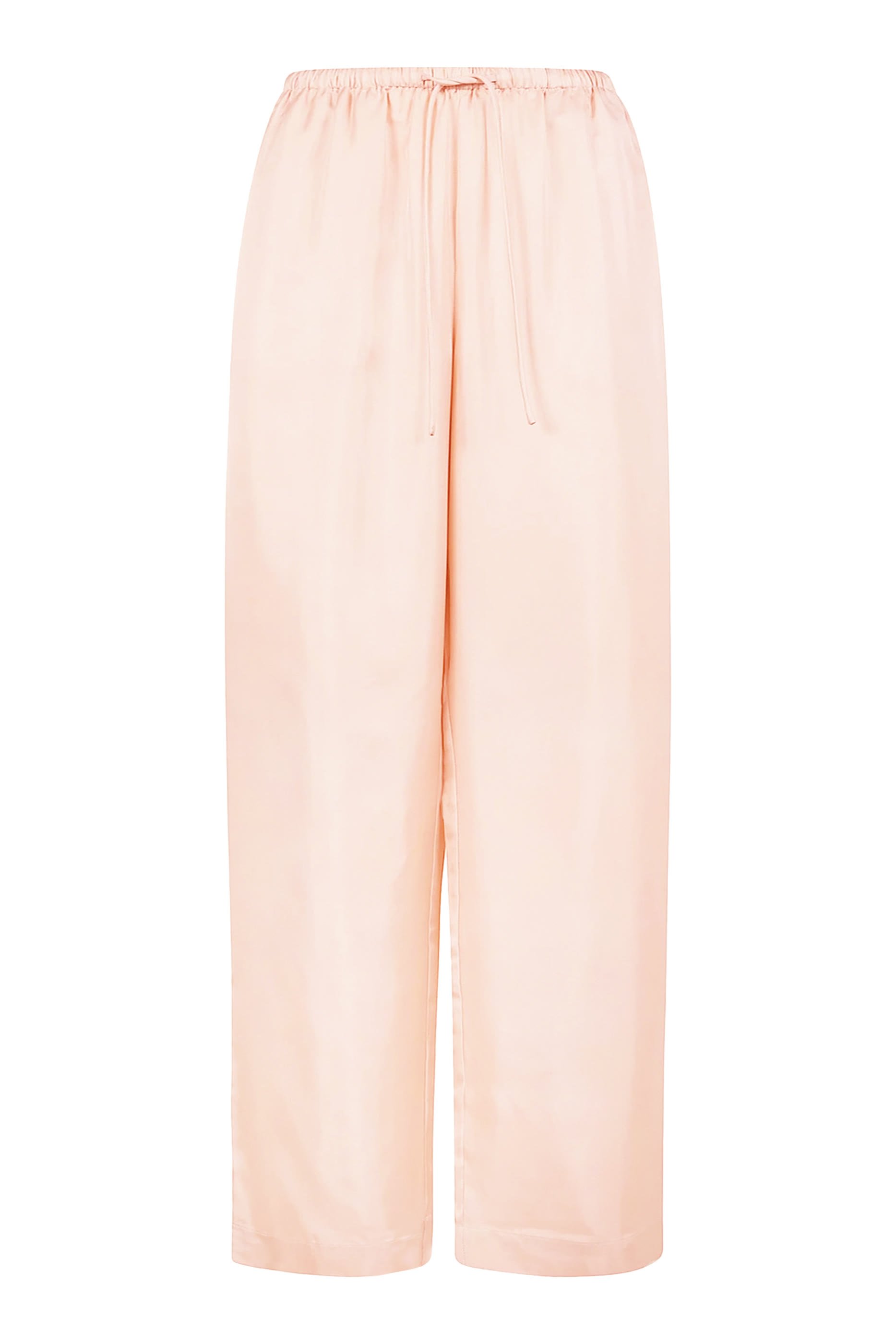 Relaxed Silk Trousers 