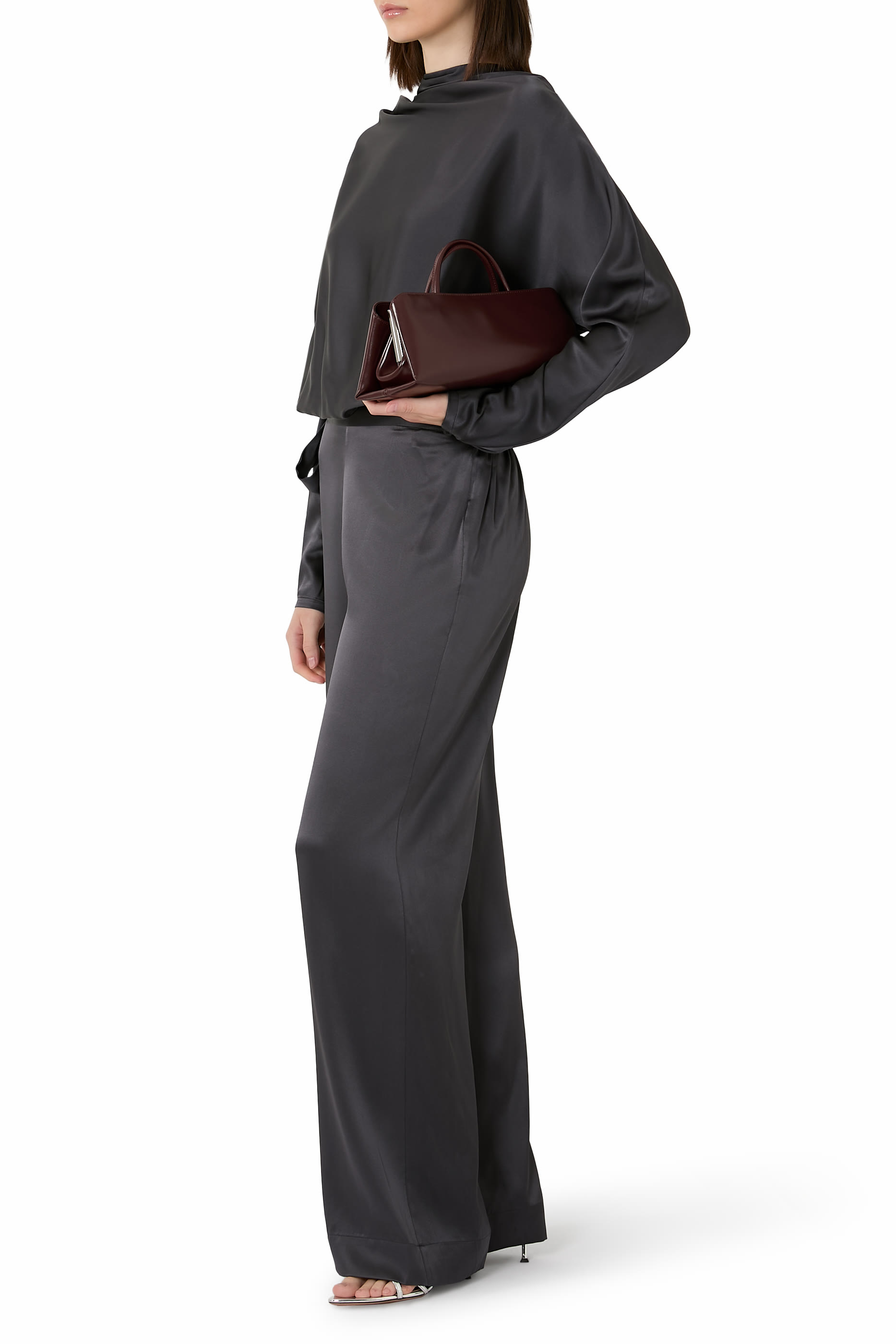 بنطال سترول حرير