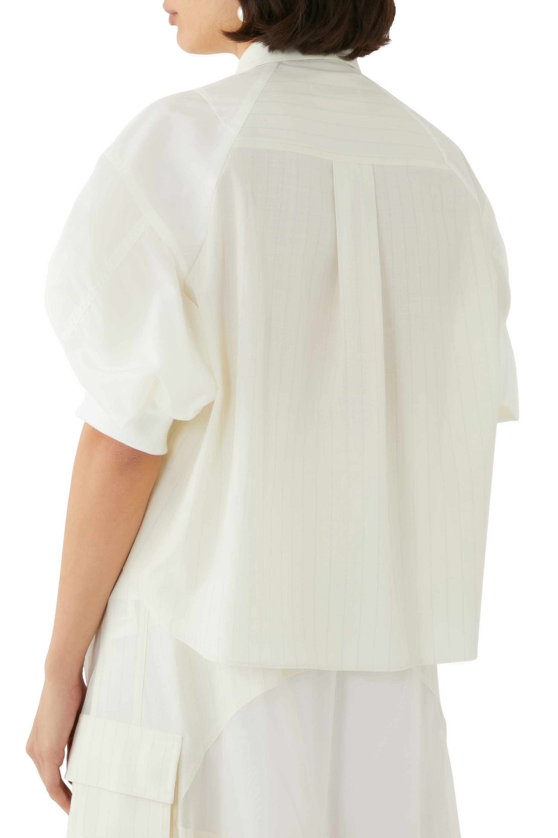 قميص طباشيري مخطط