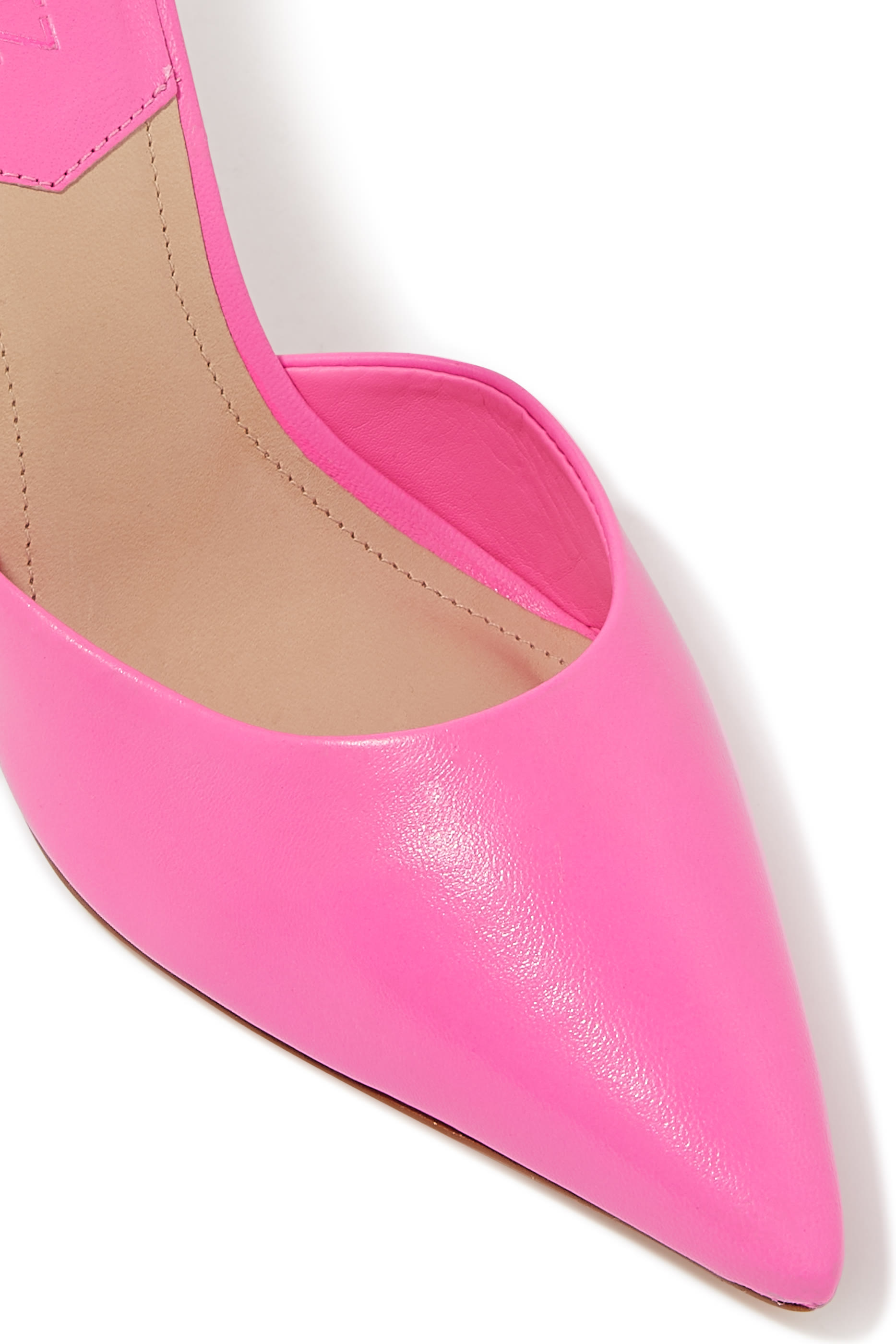 حذاء لينارا كلاسيك جلد نابا بكعب 100 مم