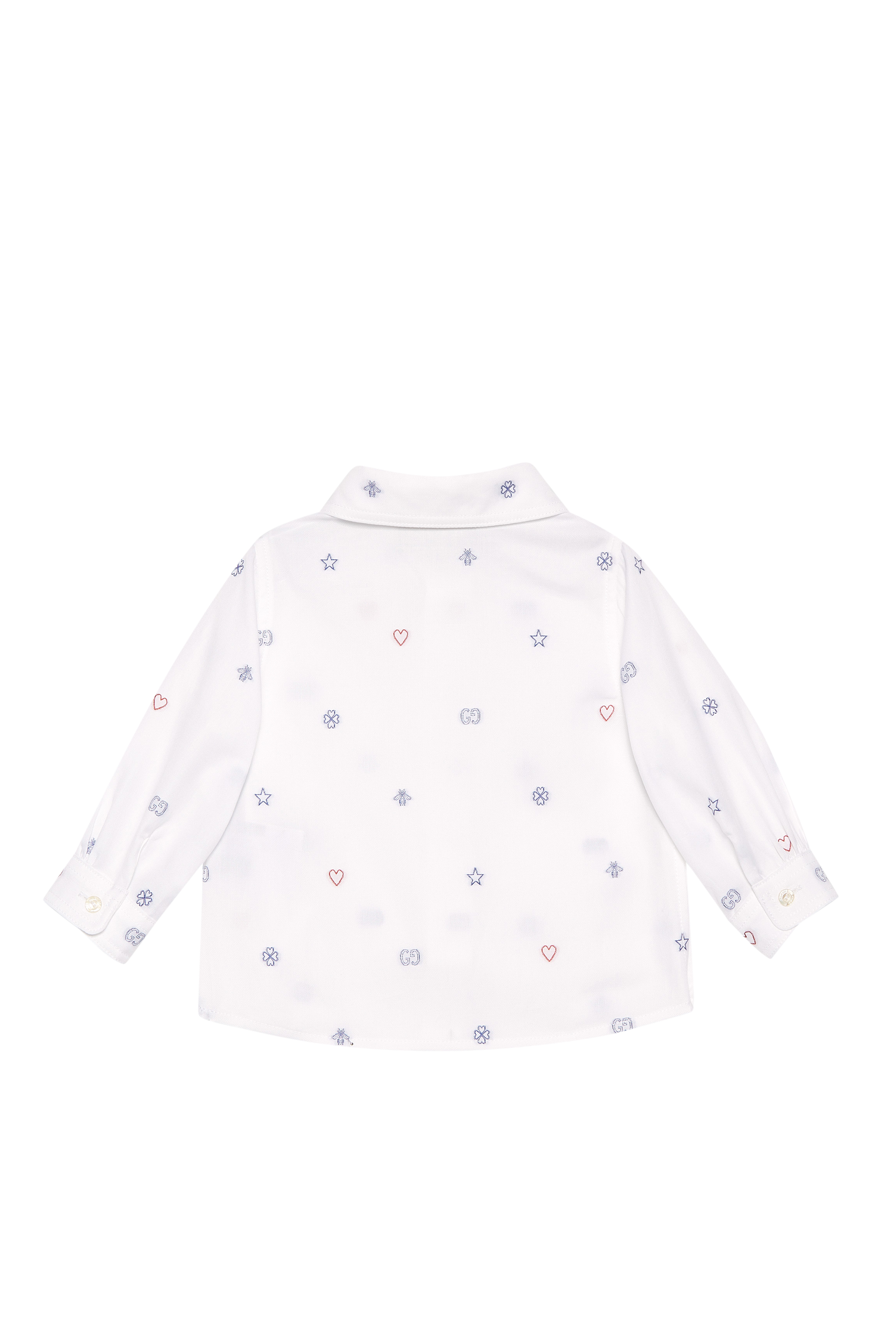 قميص قطن بنقشة رموز