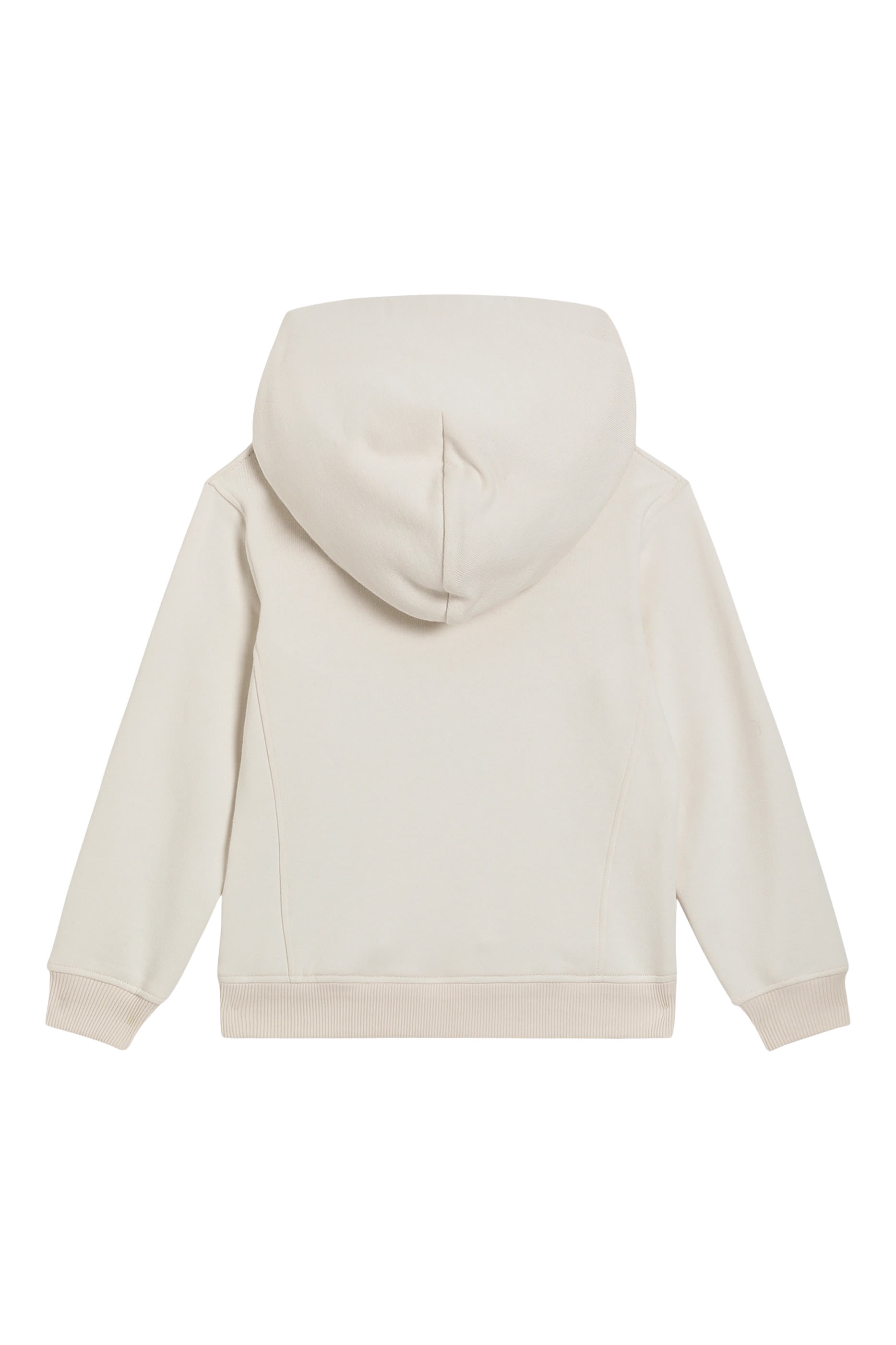 سويت شيرت بغطاء رأس بشعار الماركة للأطفال