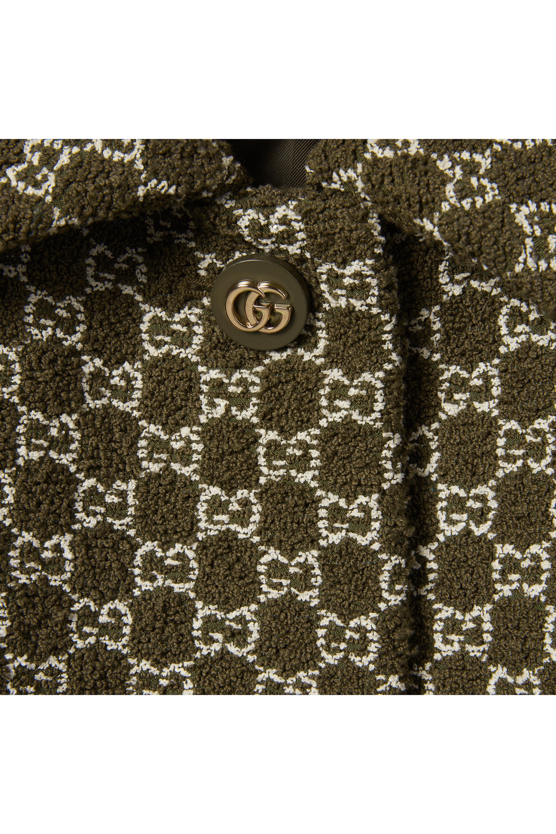 جاكيت بنقشة حرفي شعار الماركة قطن بوكليه