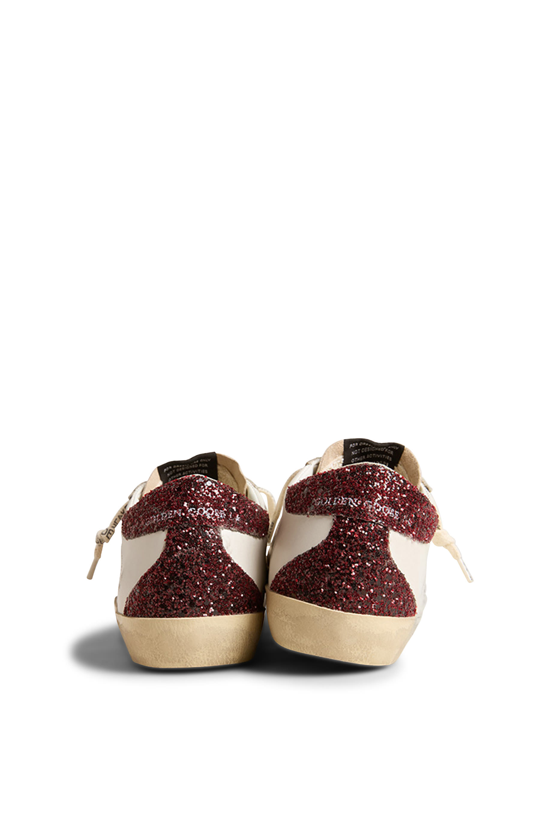 سنيكرز سوبر ستار كلاسيكي مع زخاف لامعة