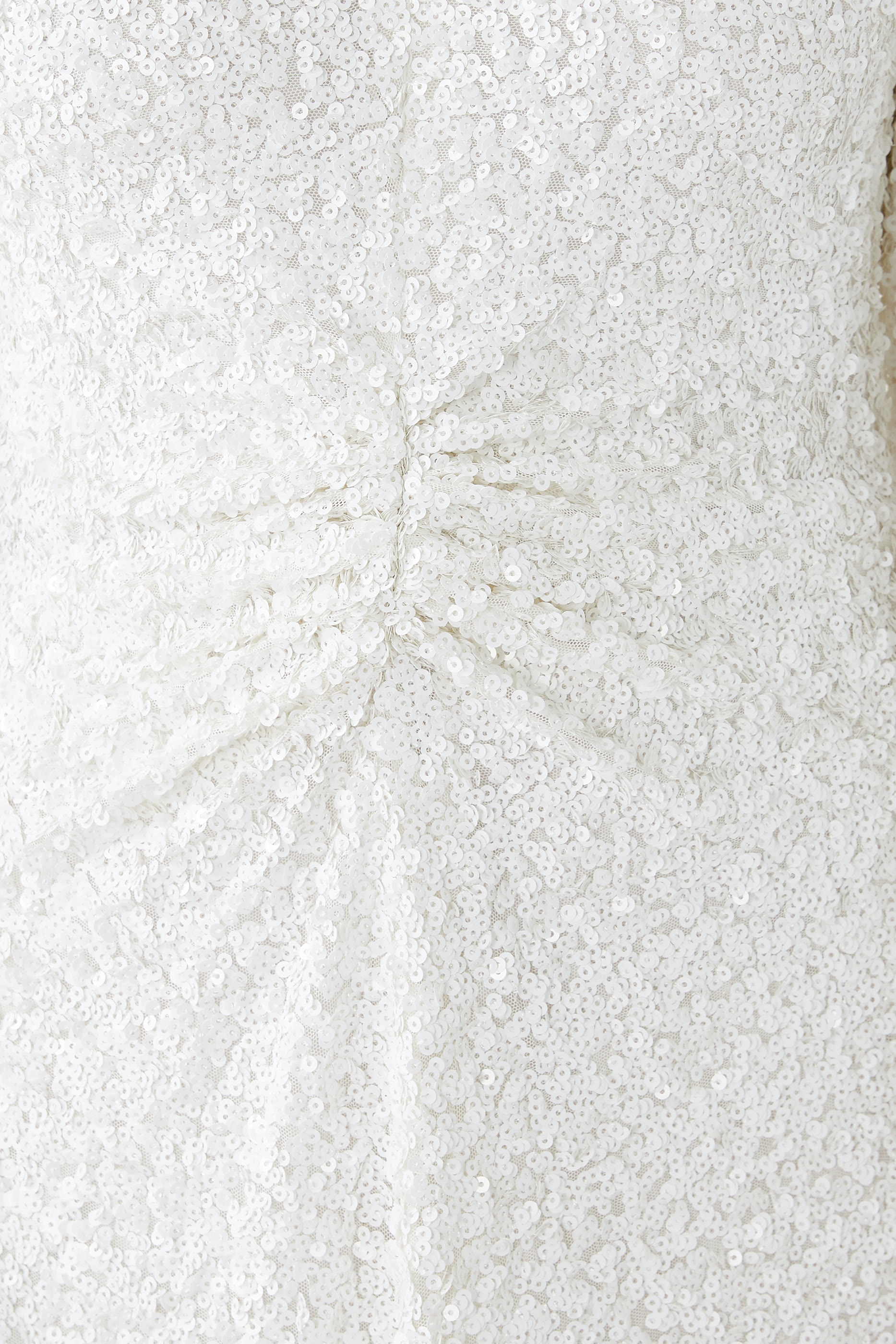 فستان سيرين متوسط الطول مطرز بالترتر