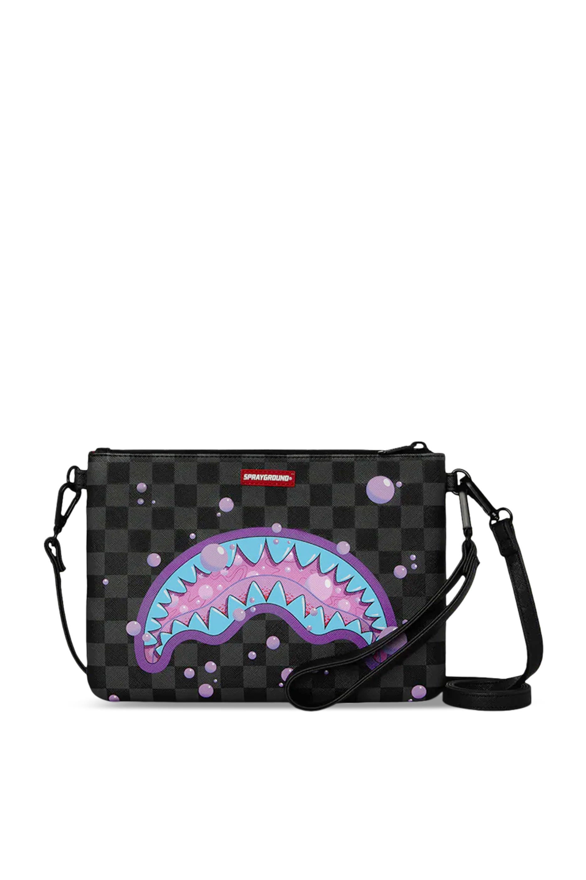 كلاتش سلايم تايك اوفر بحمالة كروس بودي ونقشة بلون بنفسجي