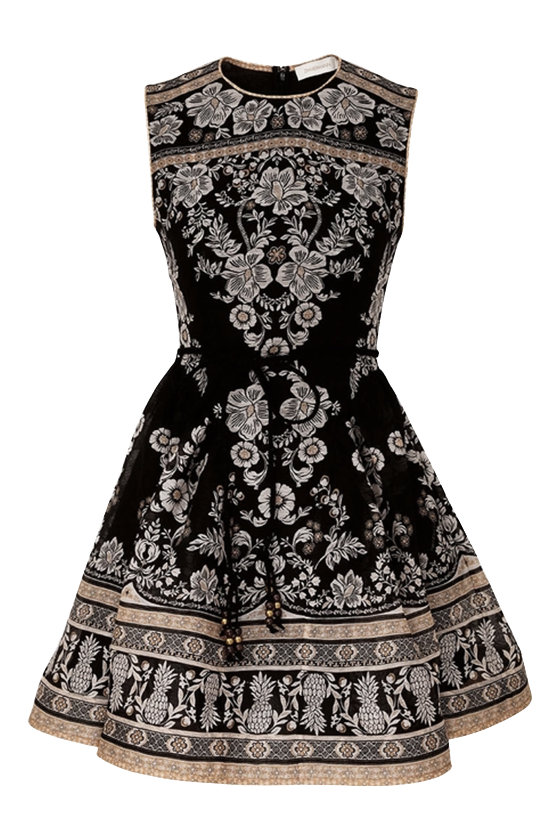 فستان بالانس بيبلام قصير