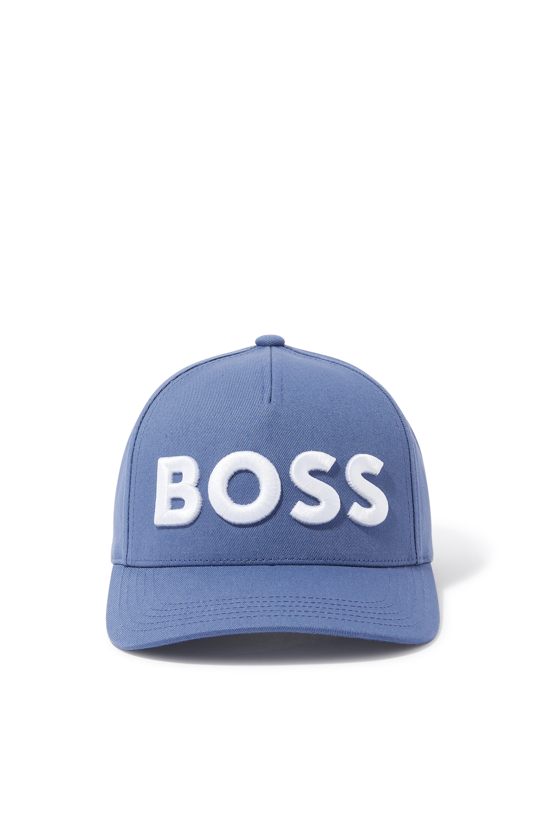 قبعة كاب بخمسة أجزاء مطرزة بشعار الماركة