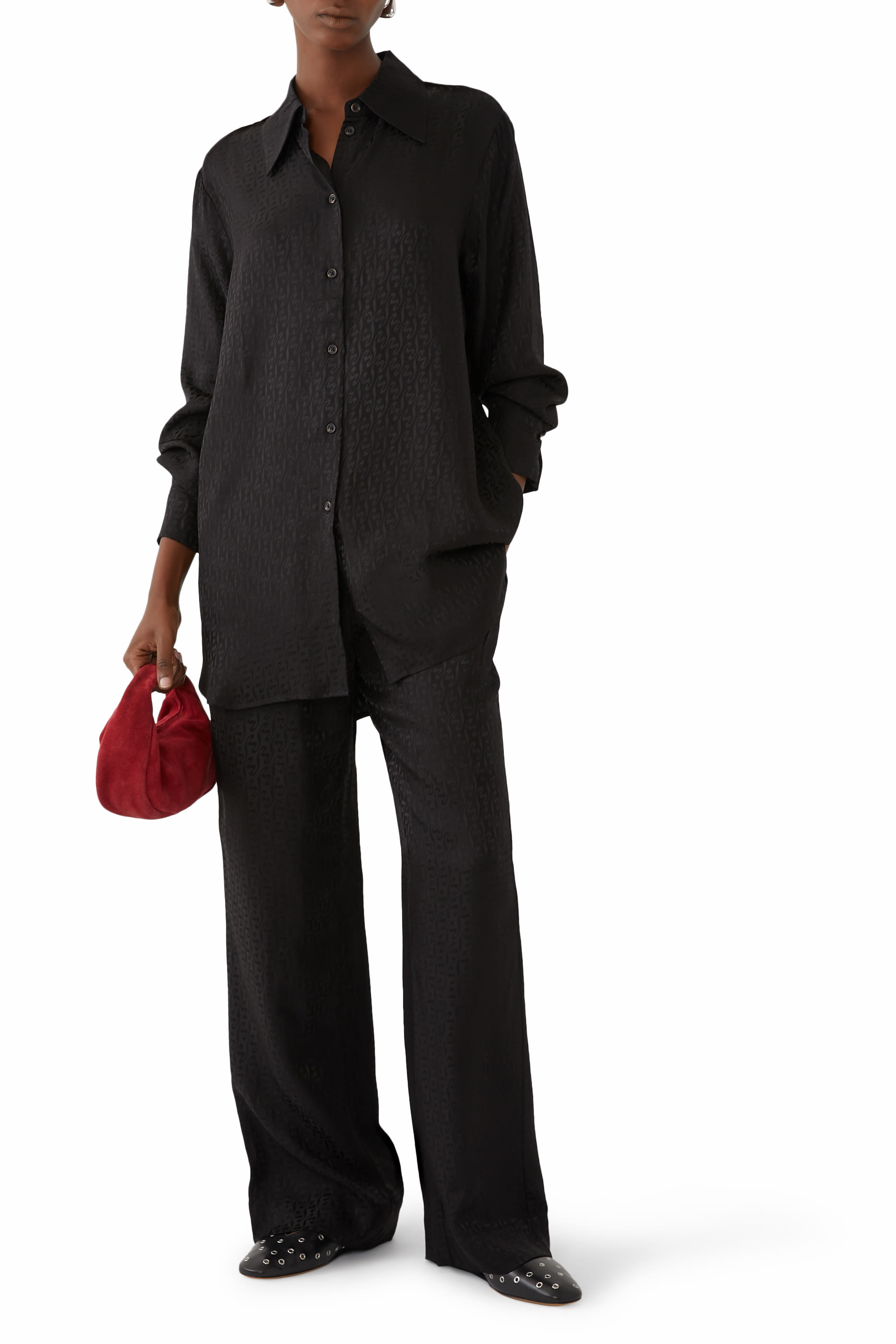 قميص لوكا بحروف شعار الماركة