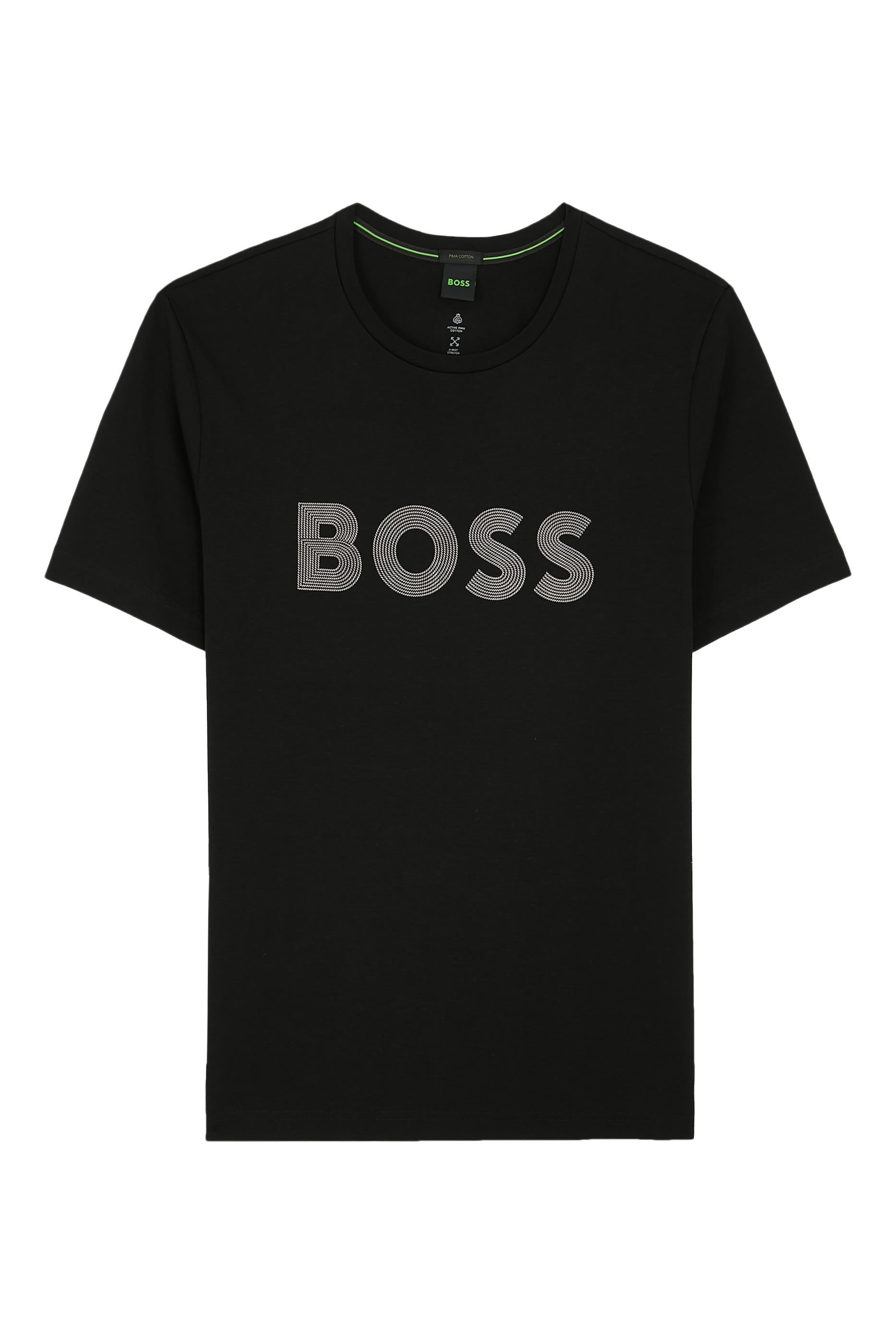 تيشيرت بشعار الماركة قطن بيما