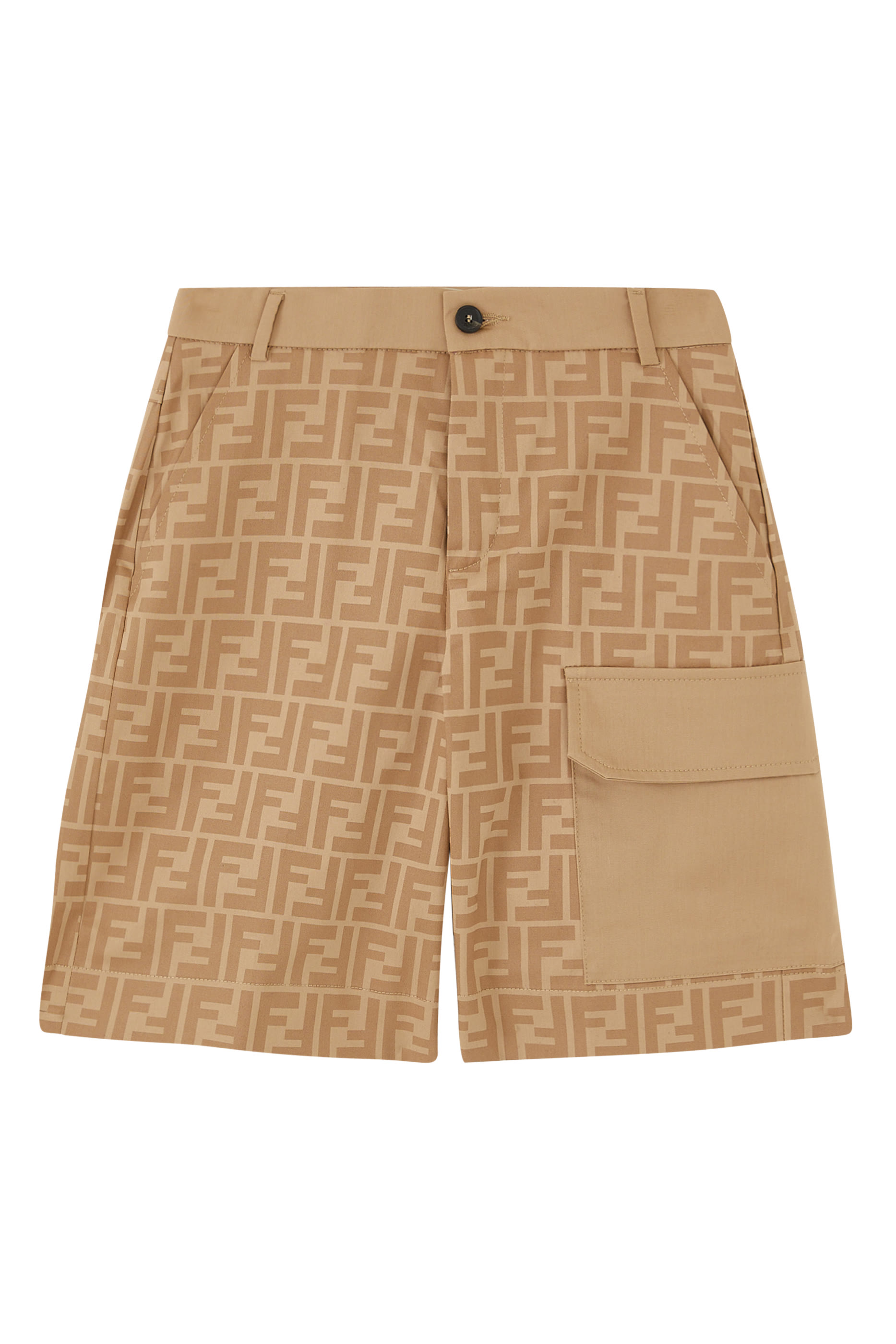 شورت برمودا بشعار الماركة للأطفال