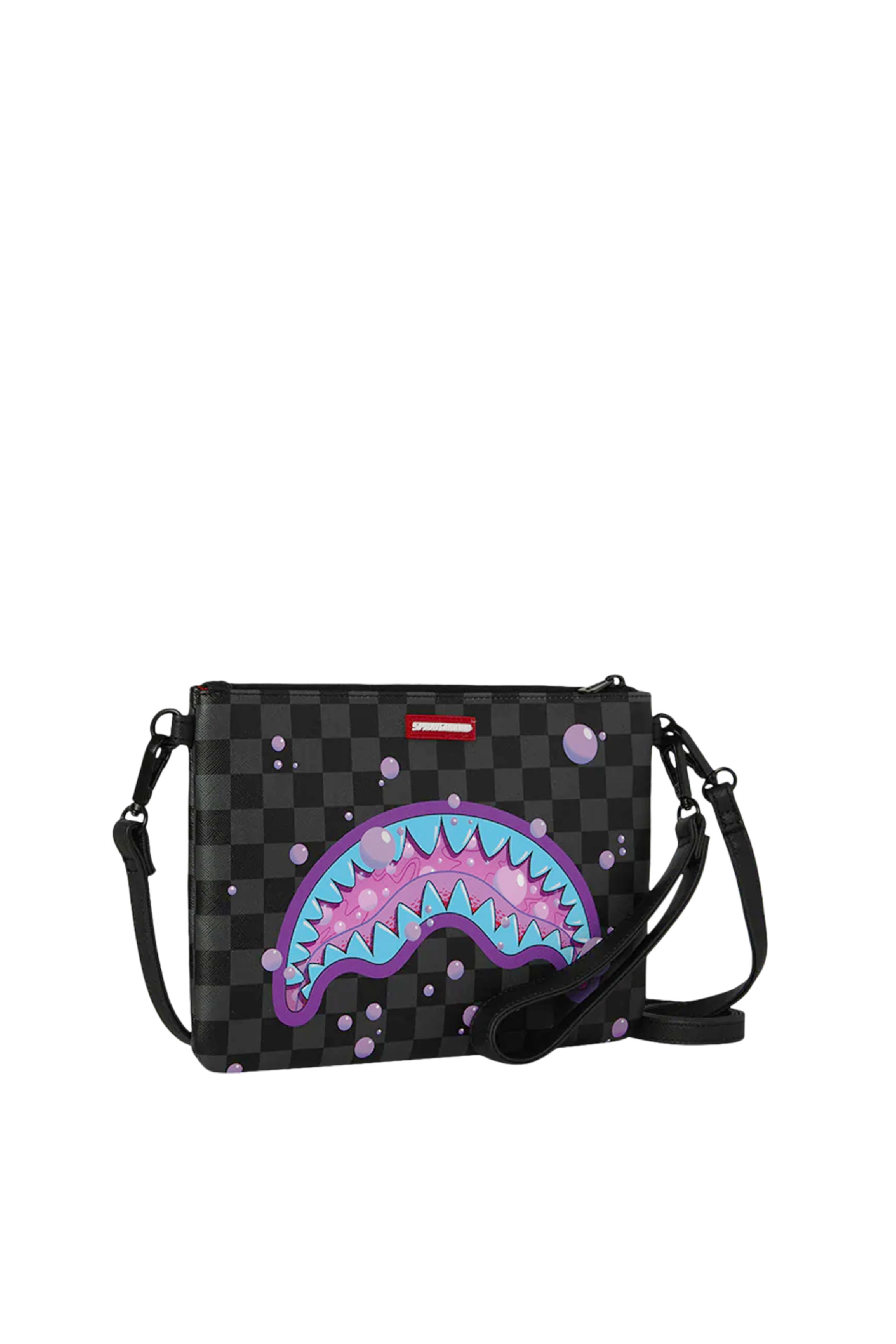 كلاتش سلايم تايك اوفر بحمالة كروس بودي ونقشة بلون بنفسجي