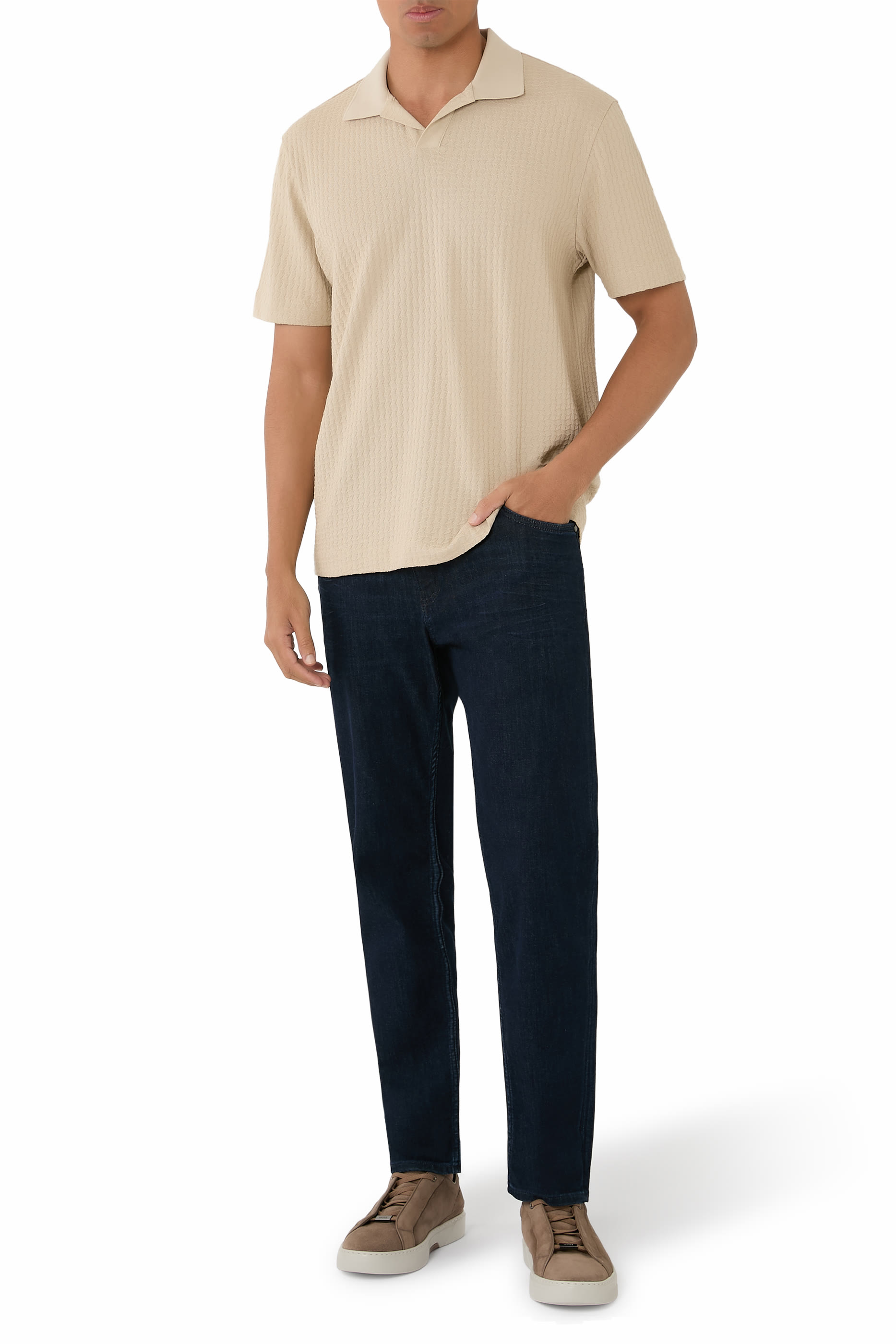 قميص بولو ايتش-باي 251 بأكمام قصيرة