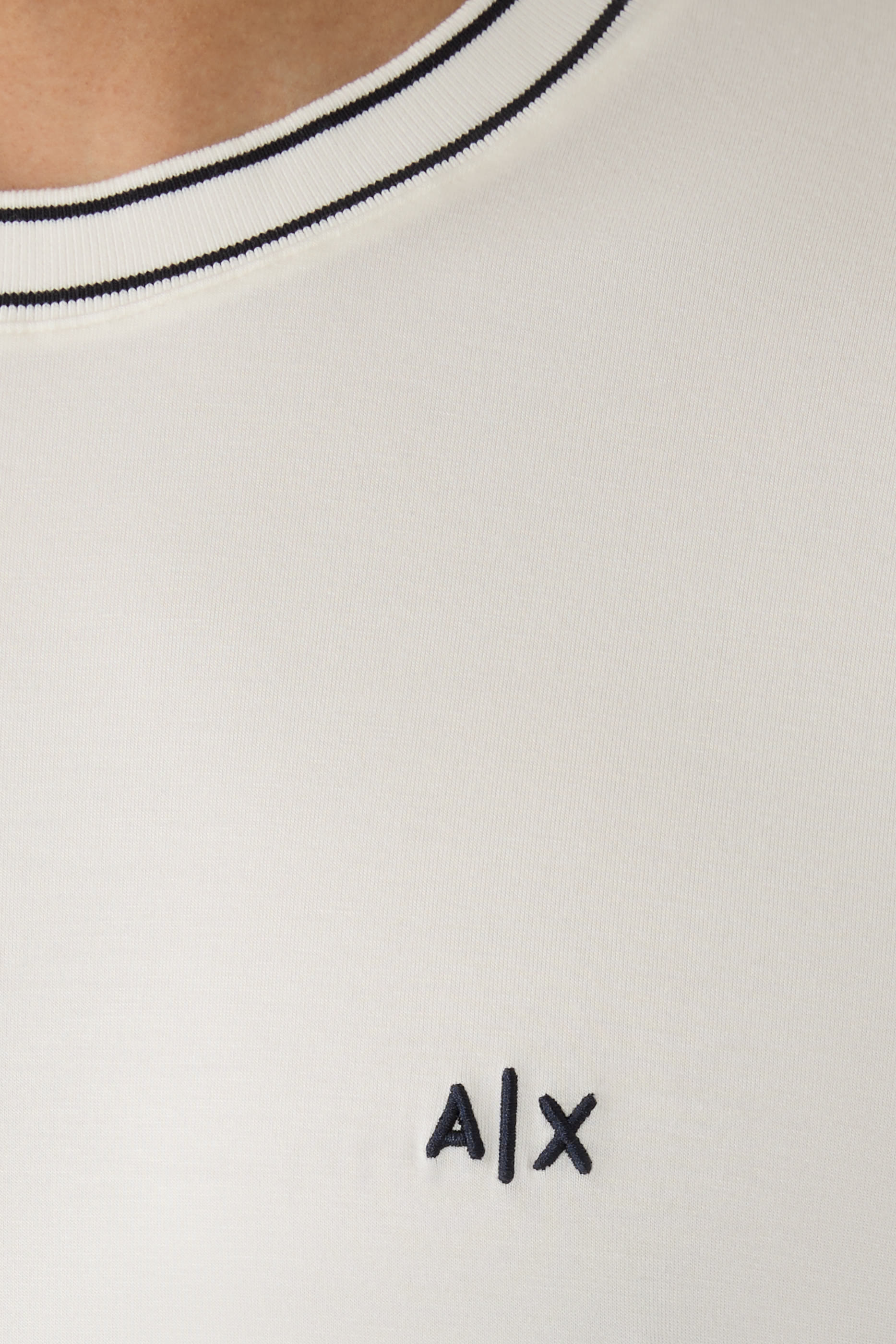 تيشيرت بشعار الماركة قطن جيرسيه