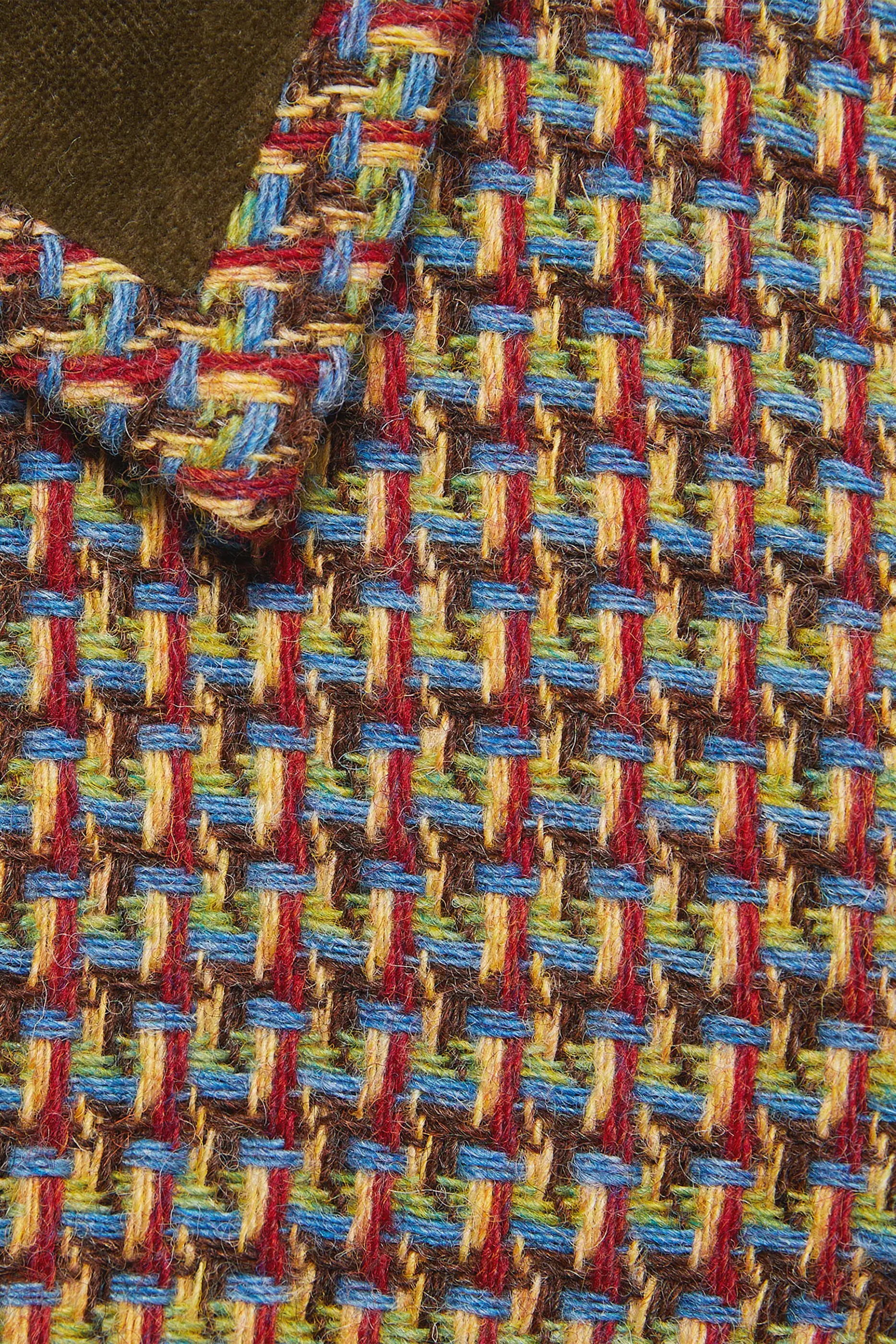 معطف للأطفال صوف تويد