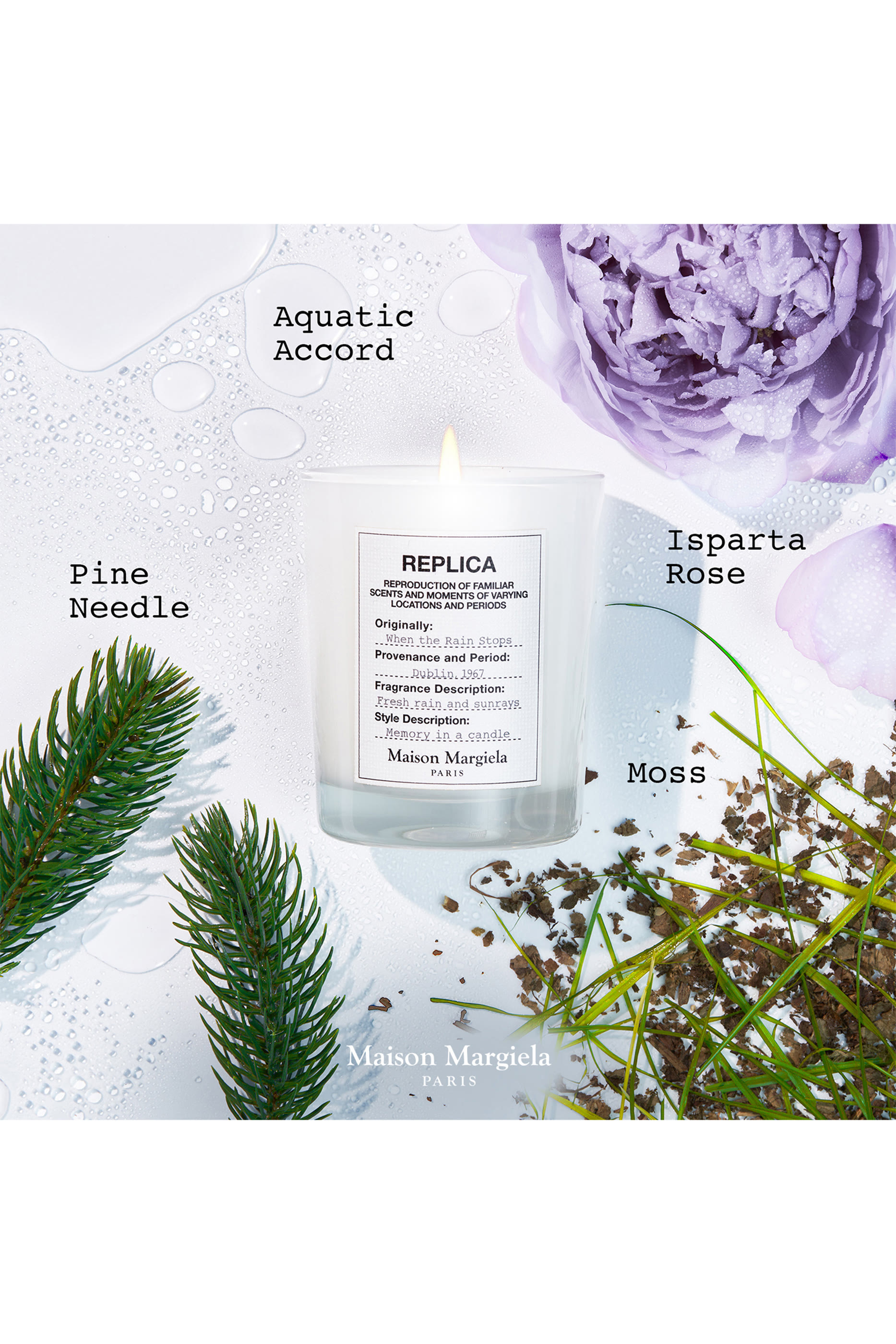 شمعة ريبليكا وين ذا رين ستوبس