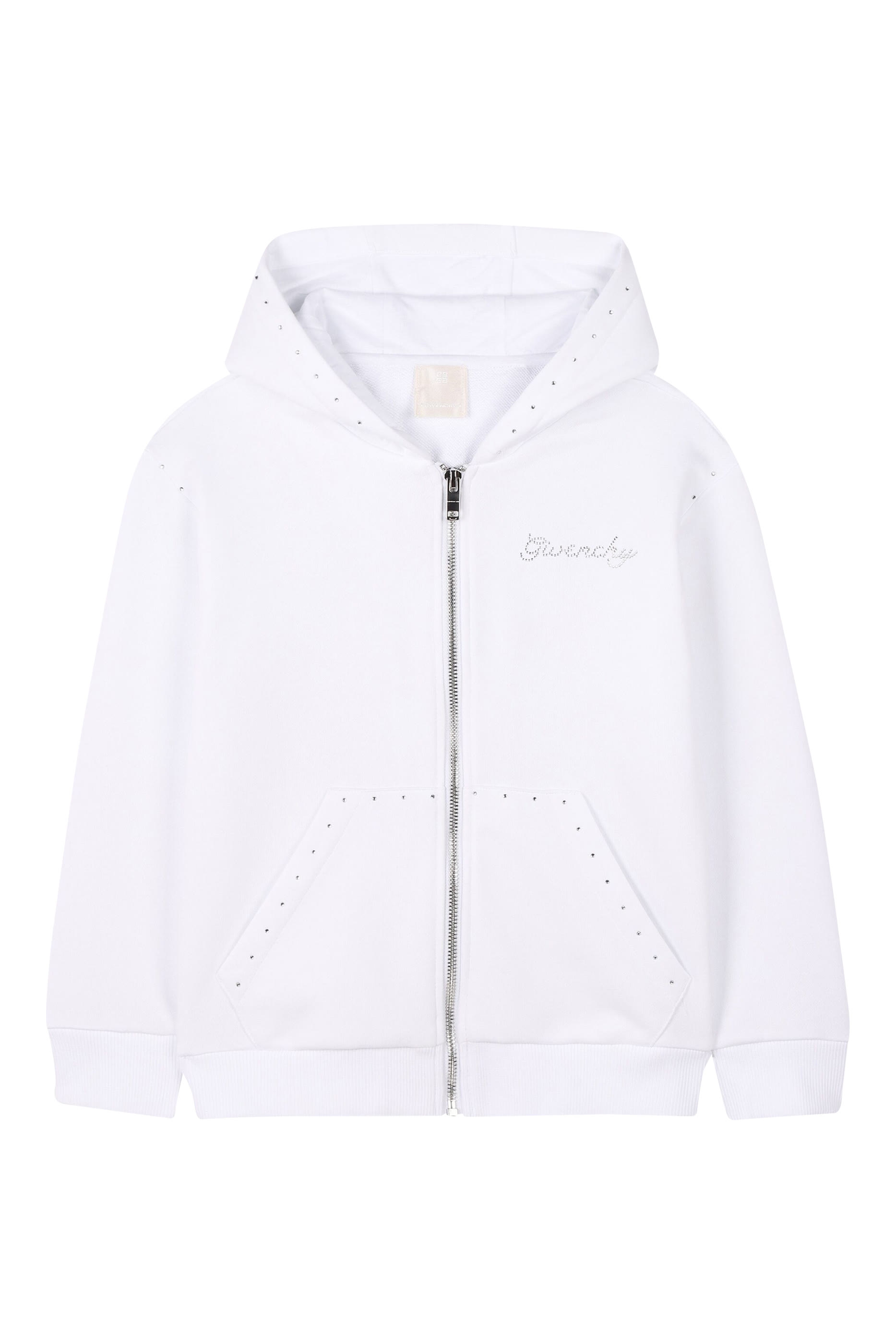 كرديغان بغطاء رأس بشعار الماركة صوف للأطفال