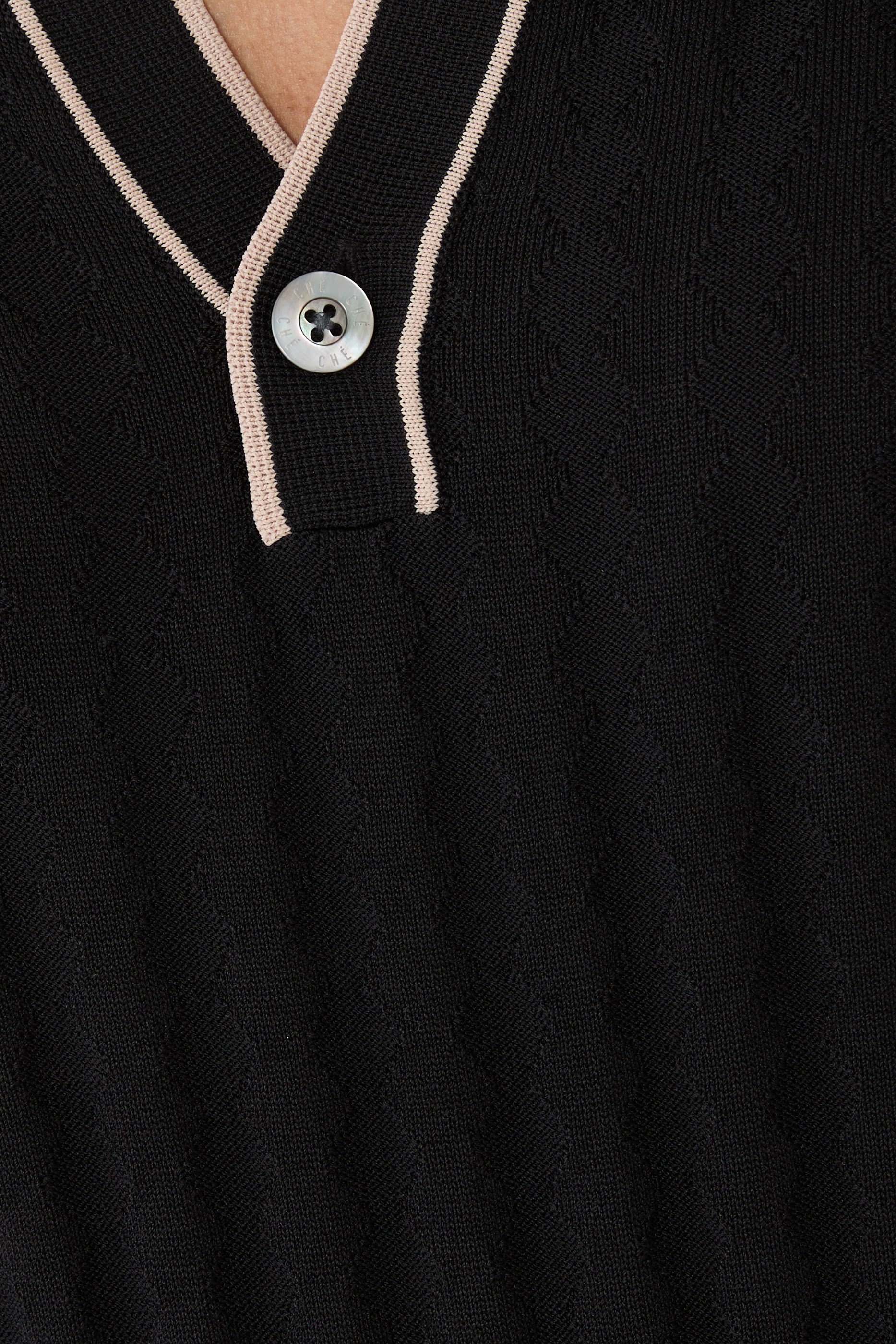 Scottie Open Neck Polo