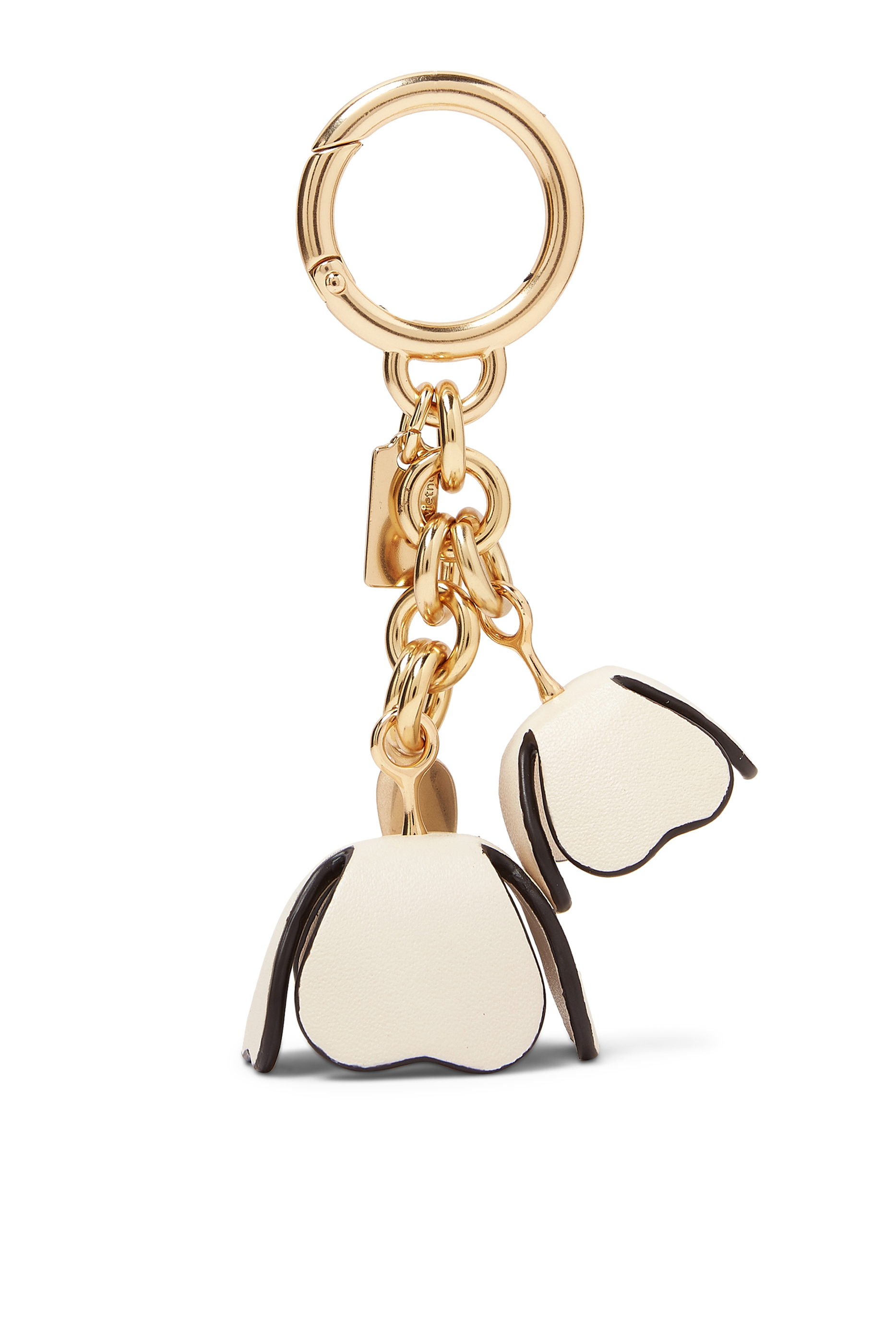 حلية حقيبة ايسنشال بتصميم زهرة شاي جلد