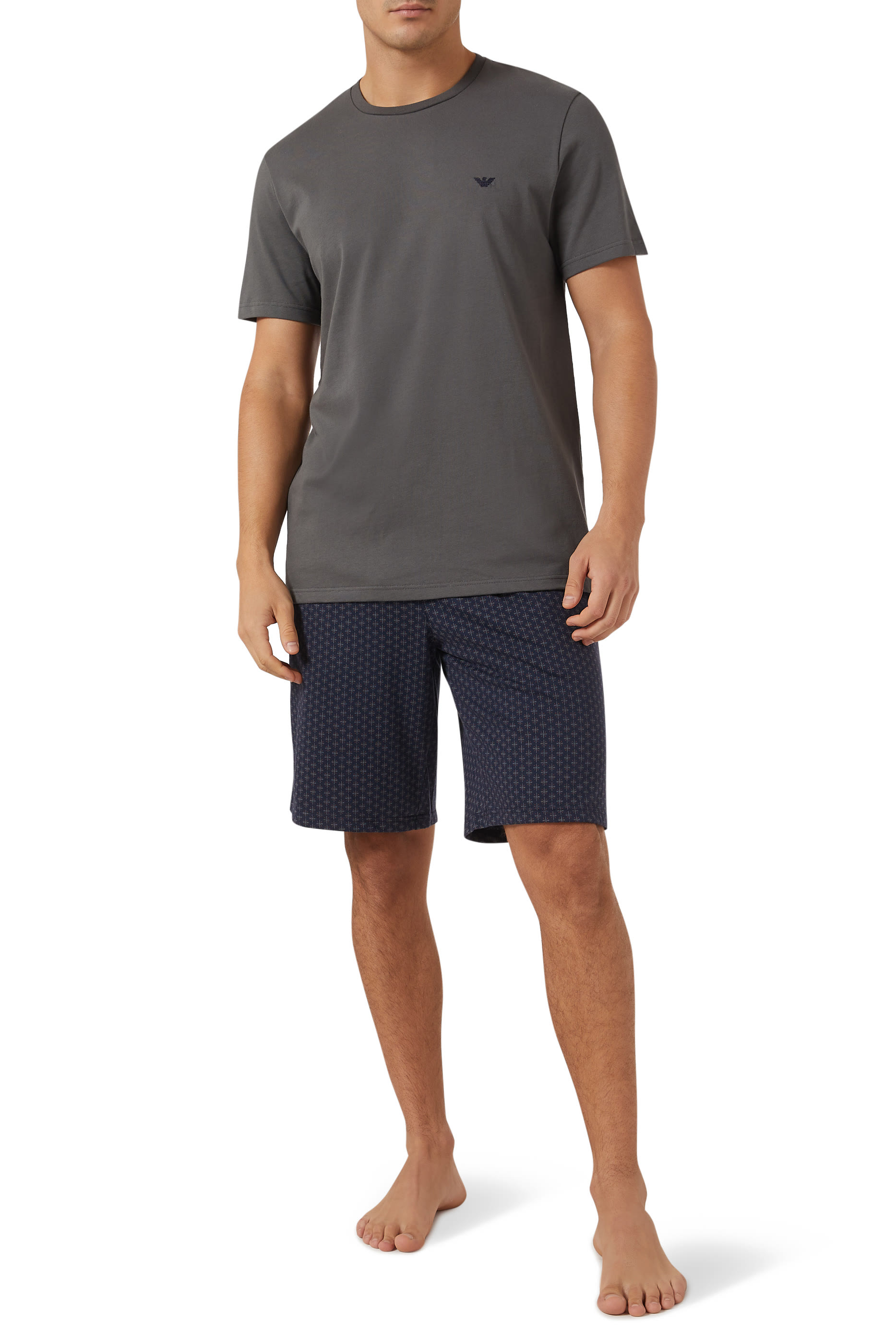 شورت بيجامة ونقشات