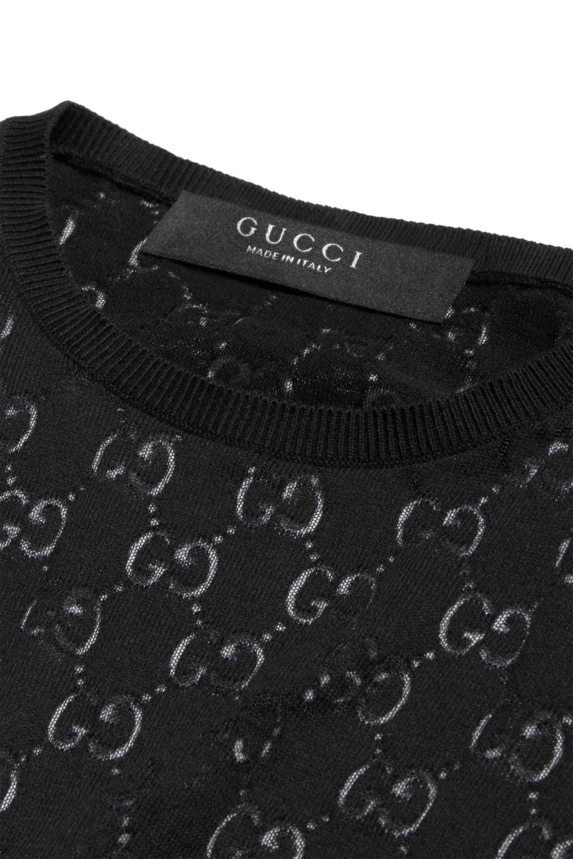 تيشيرت ديفوريه بنقشة حرفي شعار الماركة قطن