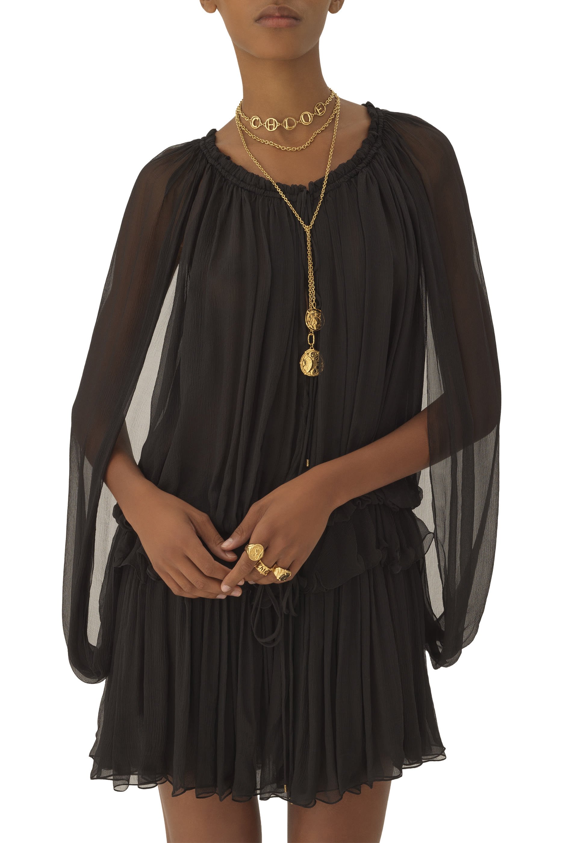 فستان كاب قصير