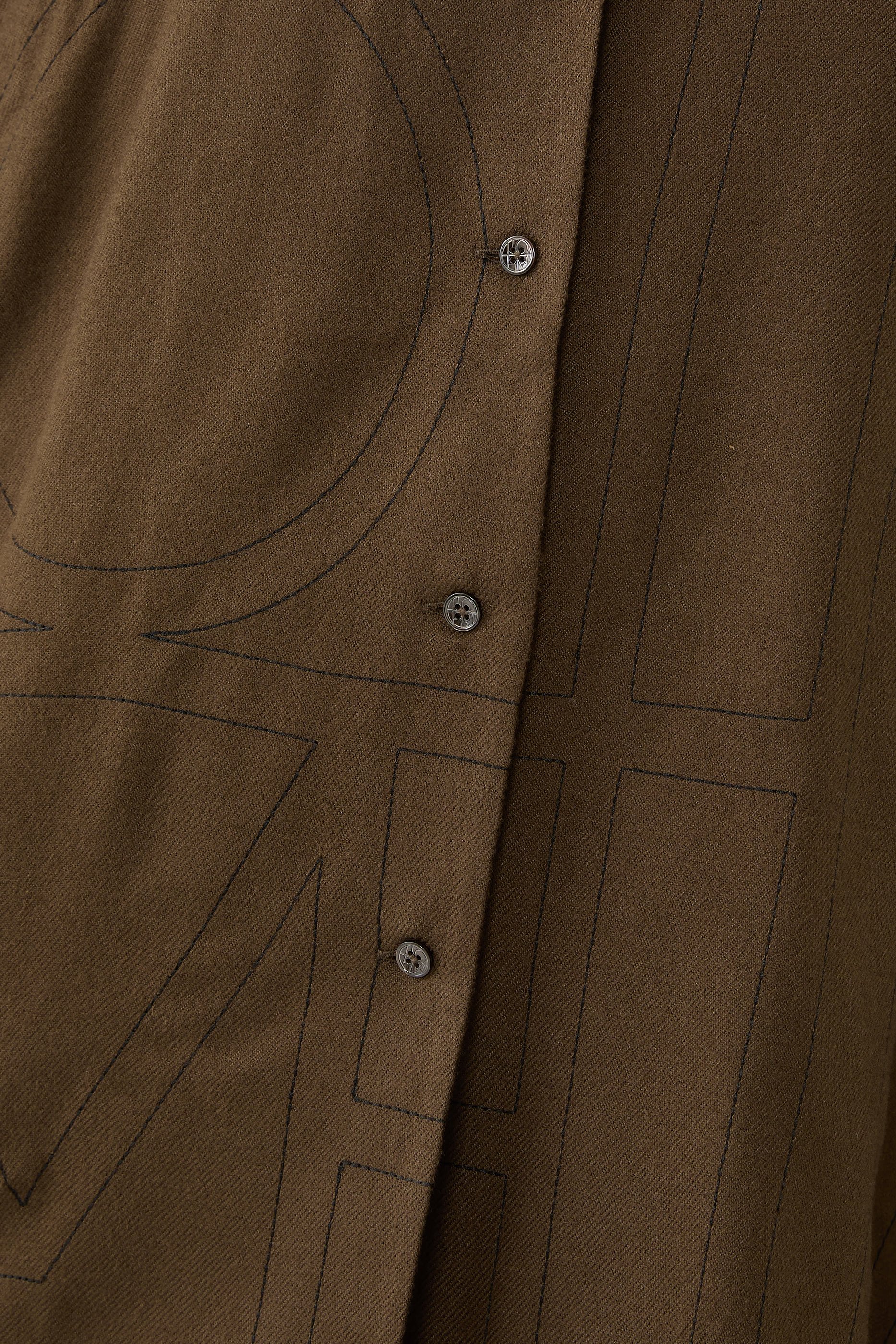 قطعة بيجامة علوية بشعار الماركة فلانيل