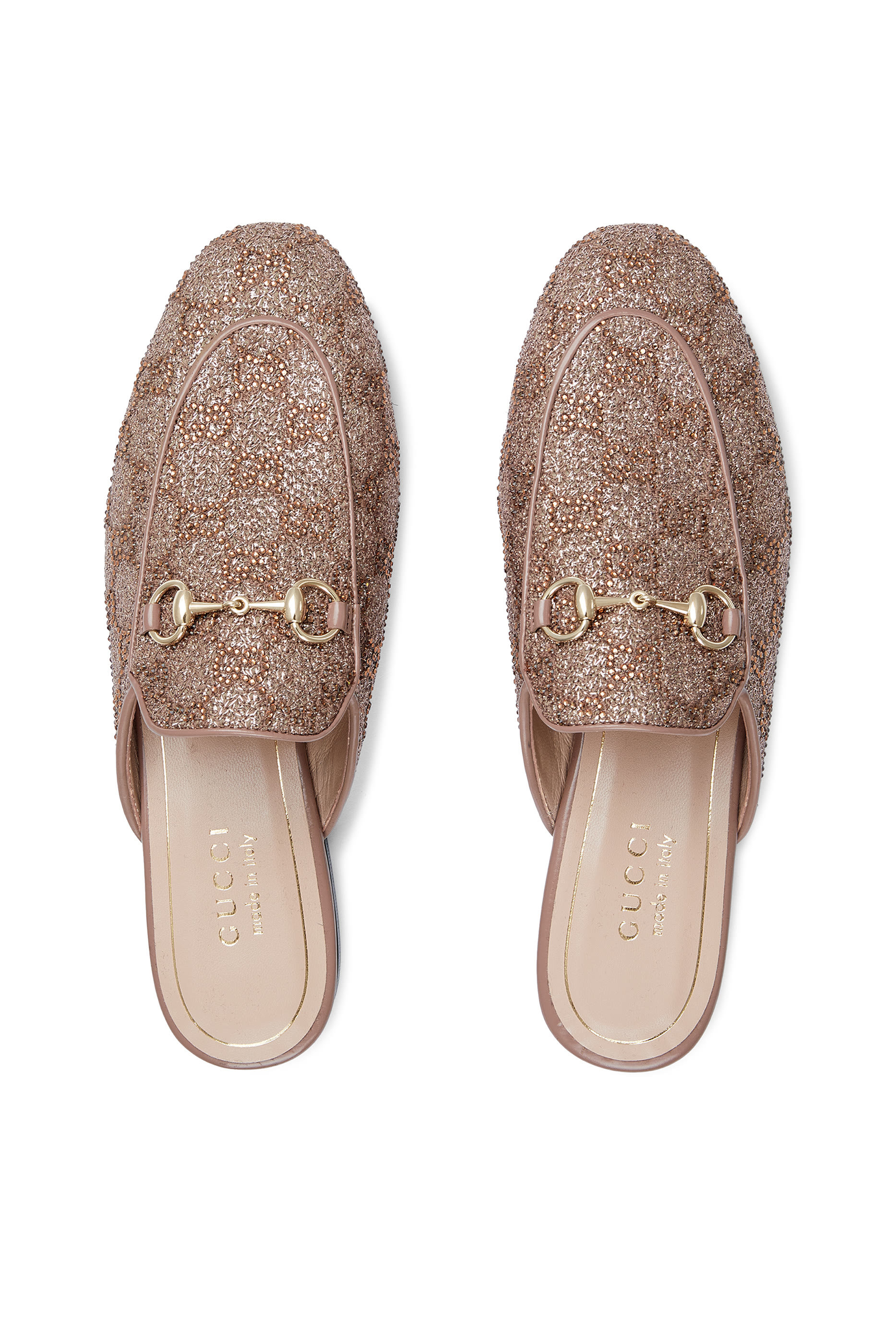 حذاء خفيف برينستاون بحلية لجام حصان وكريستال