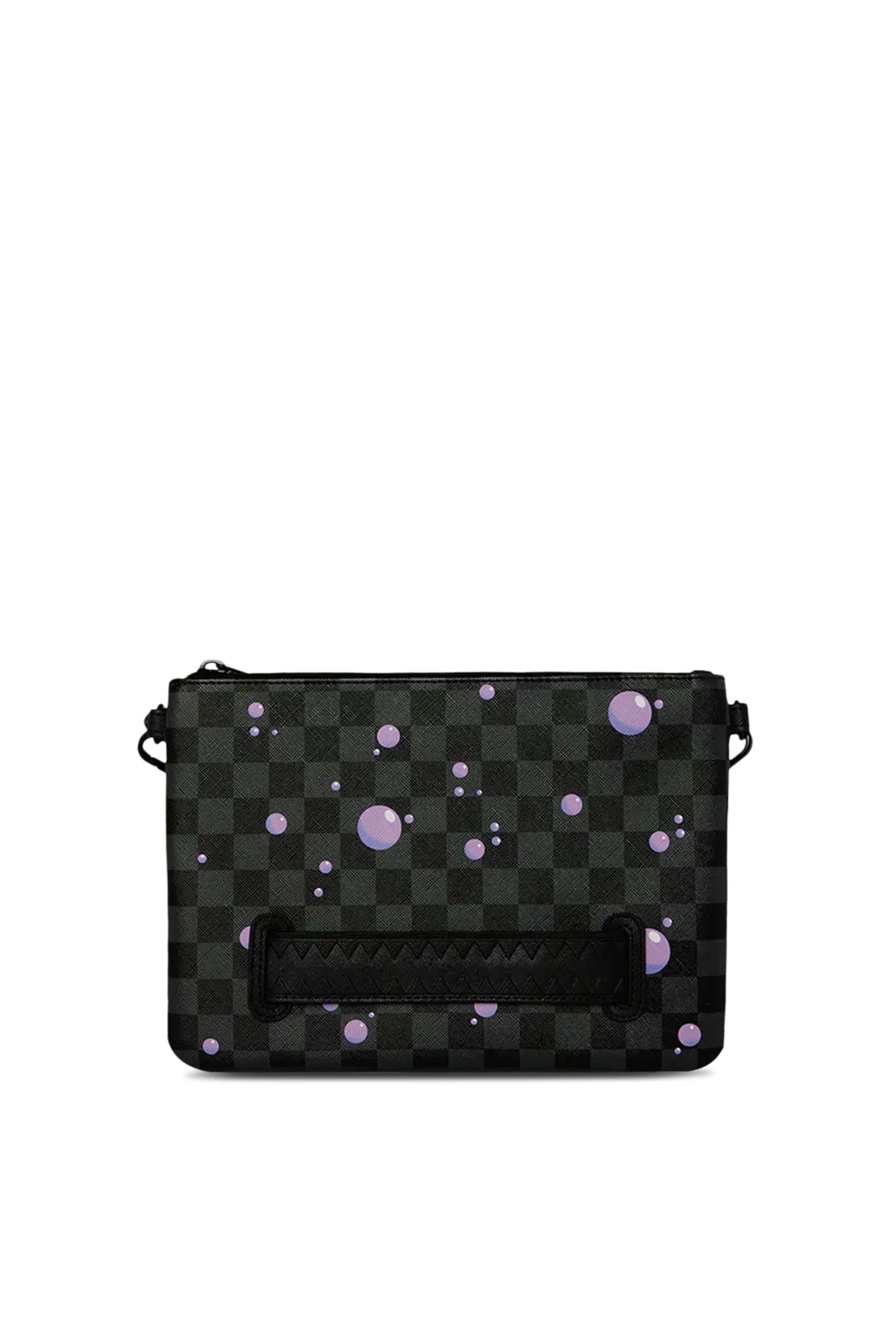 كلاتش سلايم تايك اوفر بحمالة كروس بودي ونقشة بلون بنفسجي