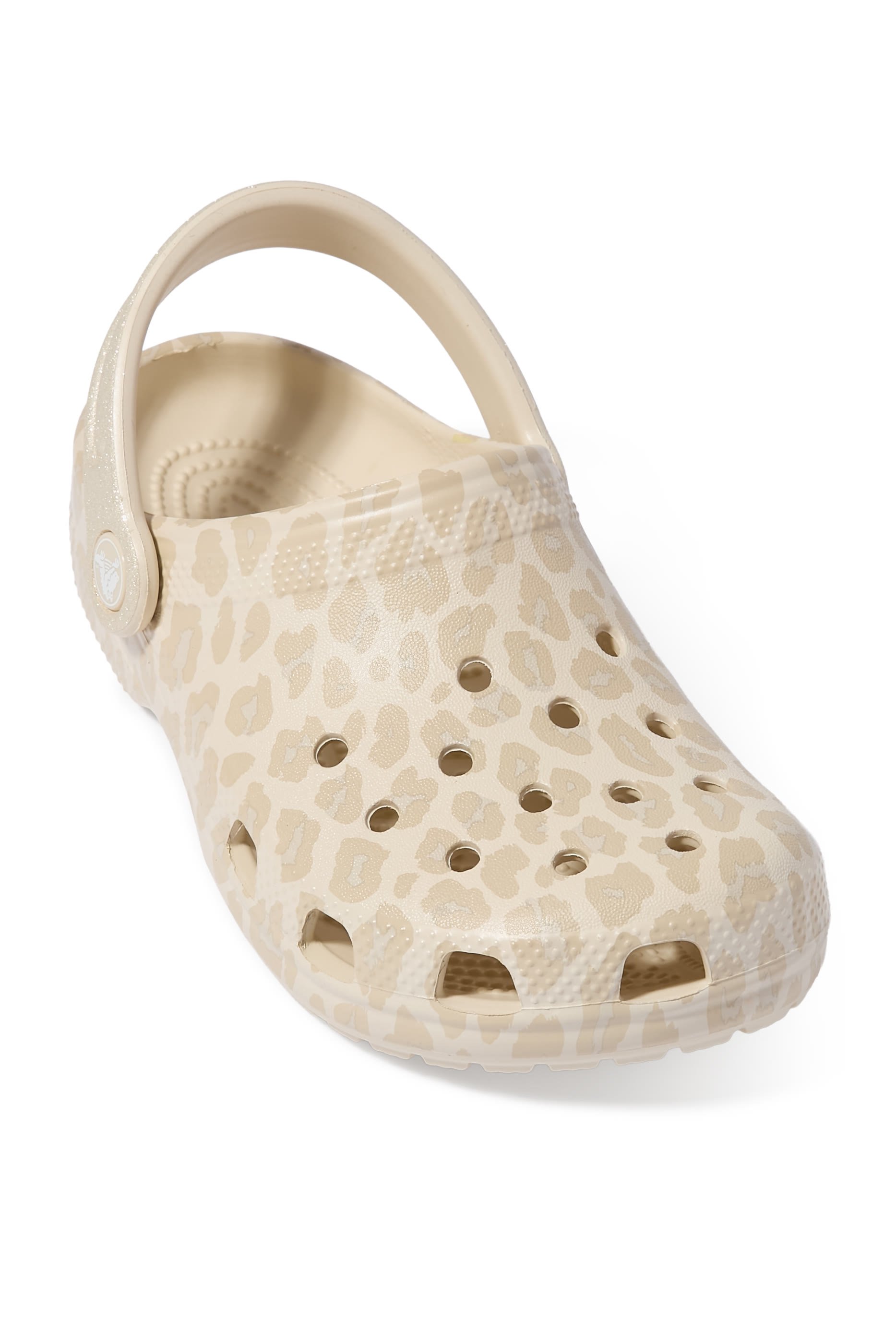 صندل كلاسيك مفتوح بنقشة جلد فهد جليتر للأطفال