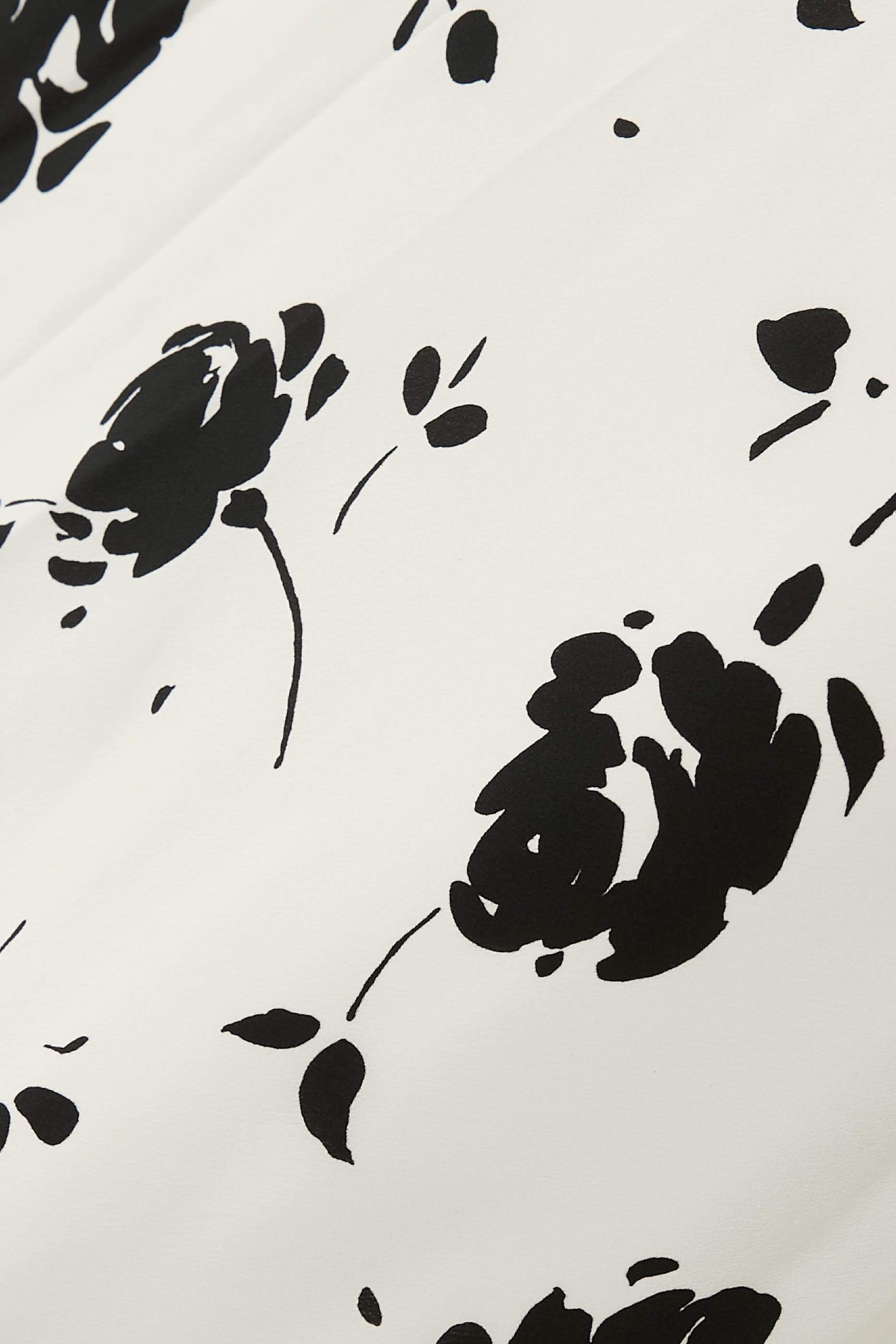 Jewel Buttons Polka Dot Dress