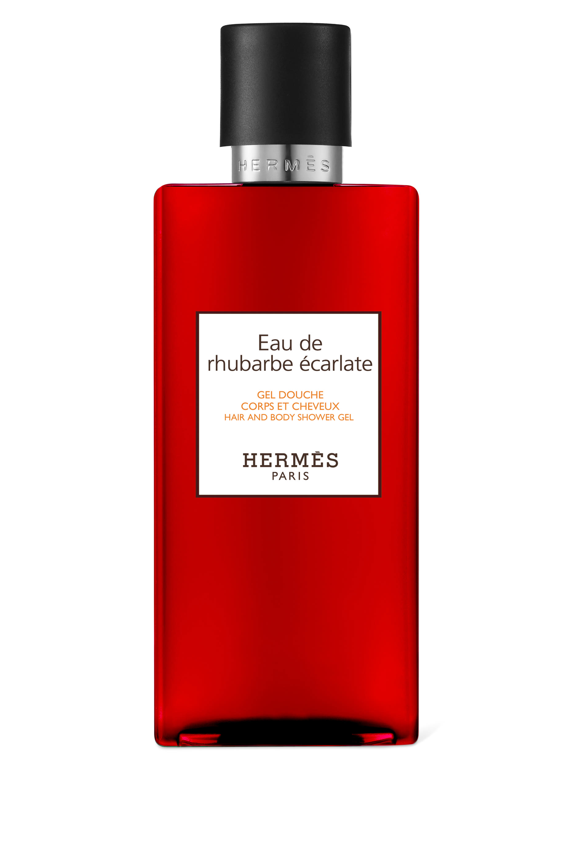 Eau de rhubarbe &eacute;carlate, جَل دشّ للشعر والجسم