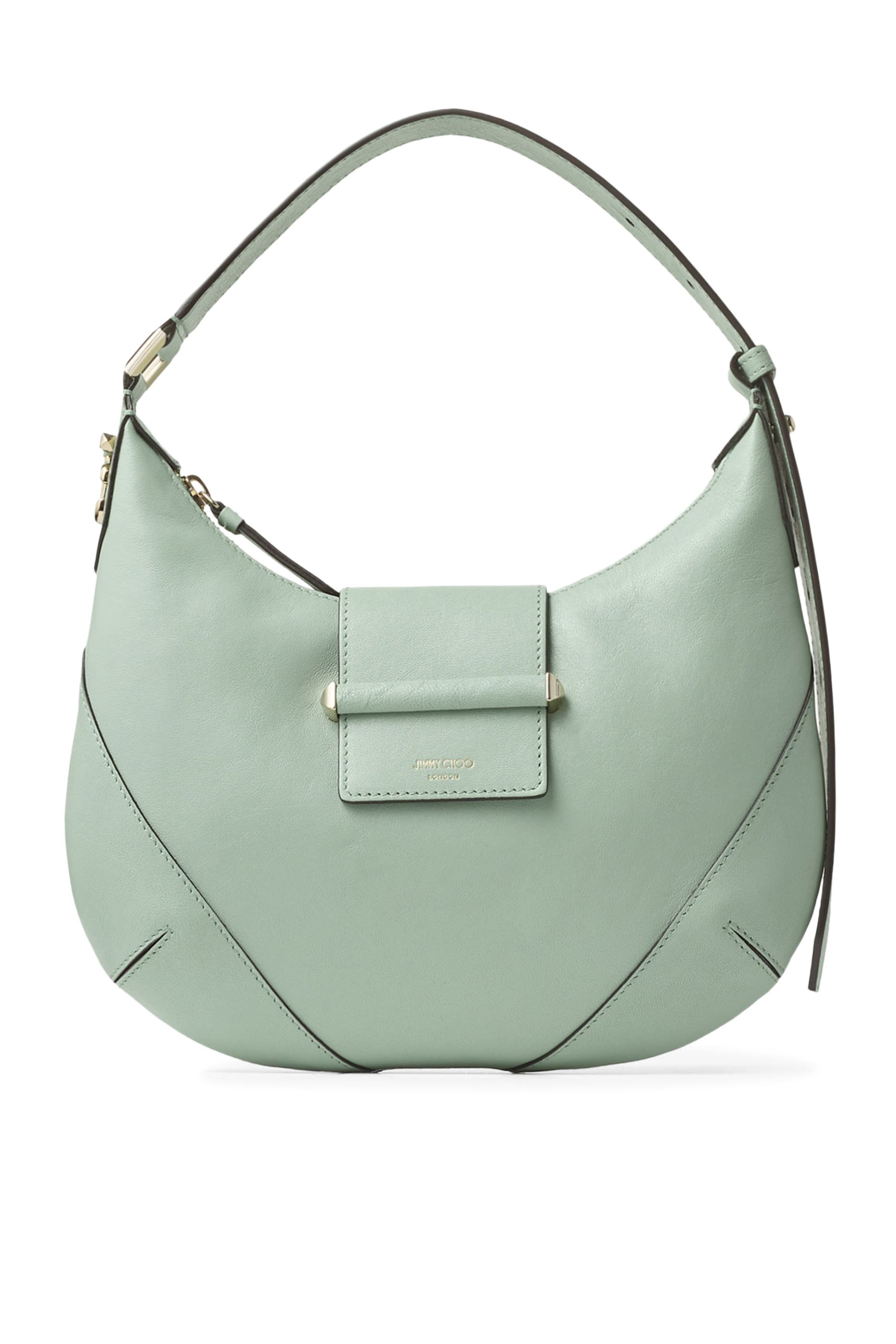 حقيبة كتف هوبو بحلية معدن