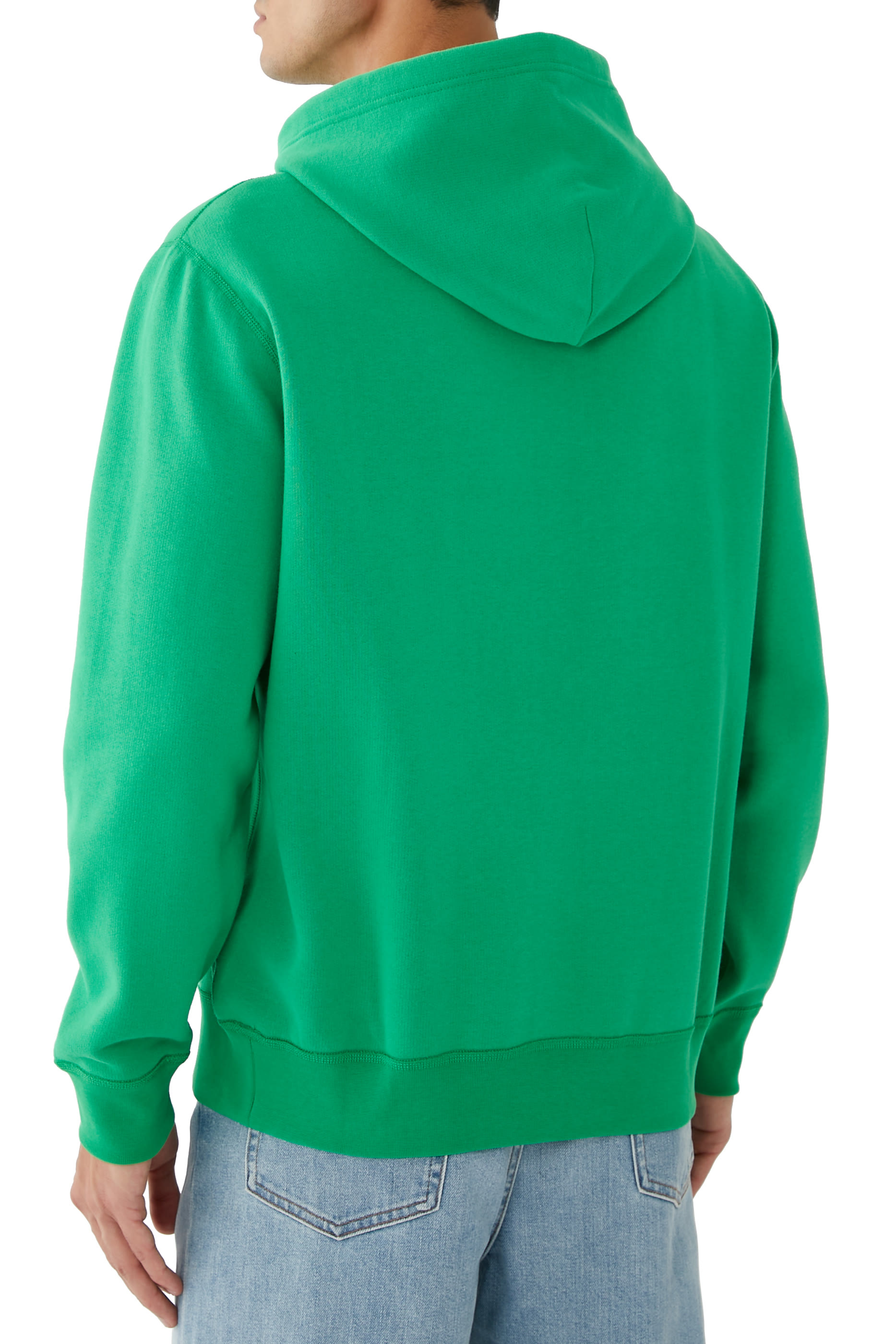 هودي مطرز بشعار الماركة