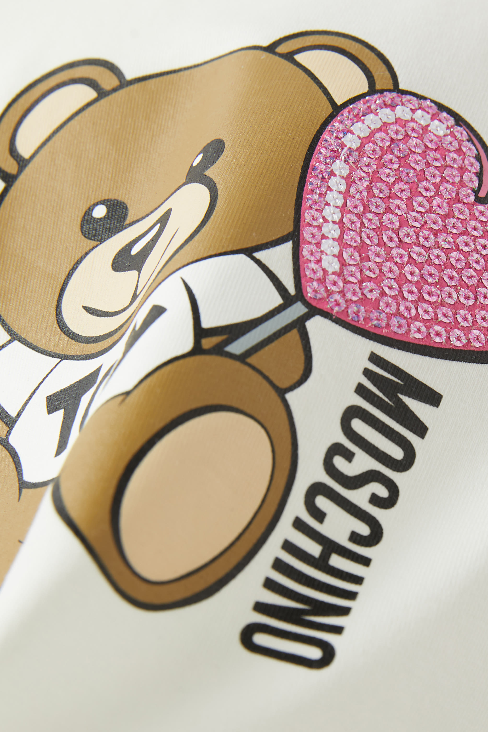 فستان بطبعة الدب تيدي جيرسيه للأطفال