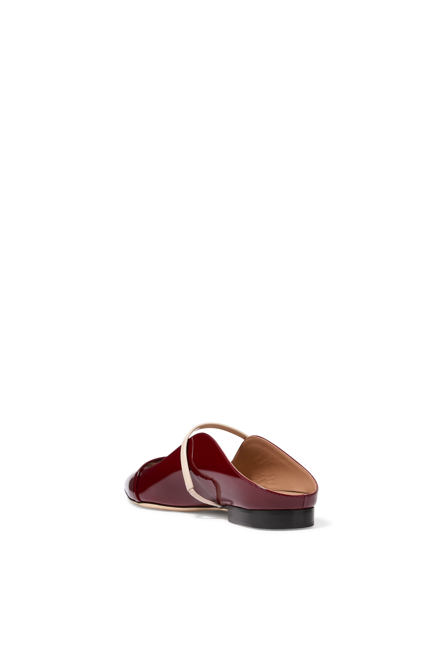 Maureen Leather Flat Mules 