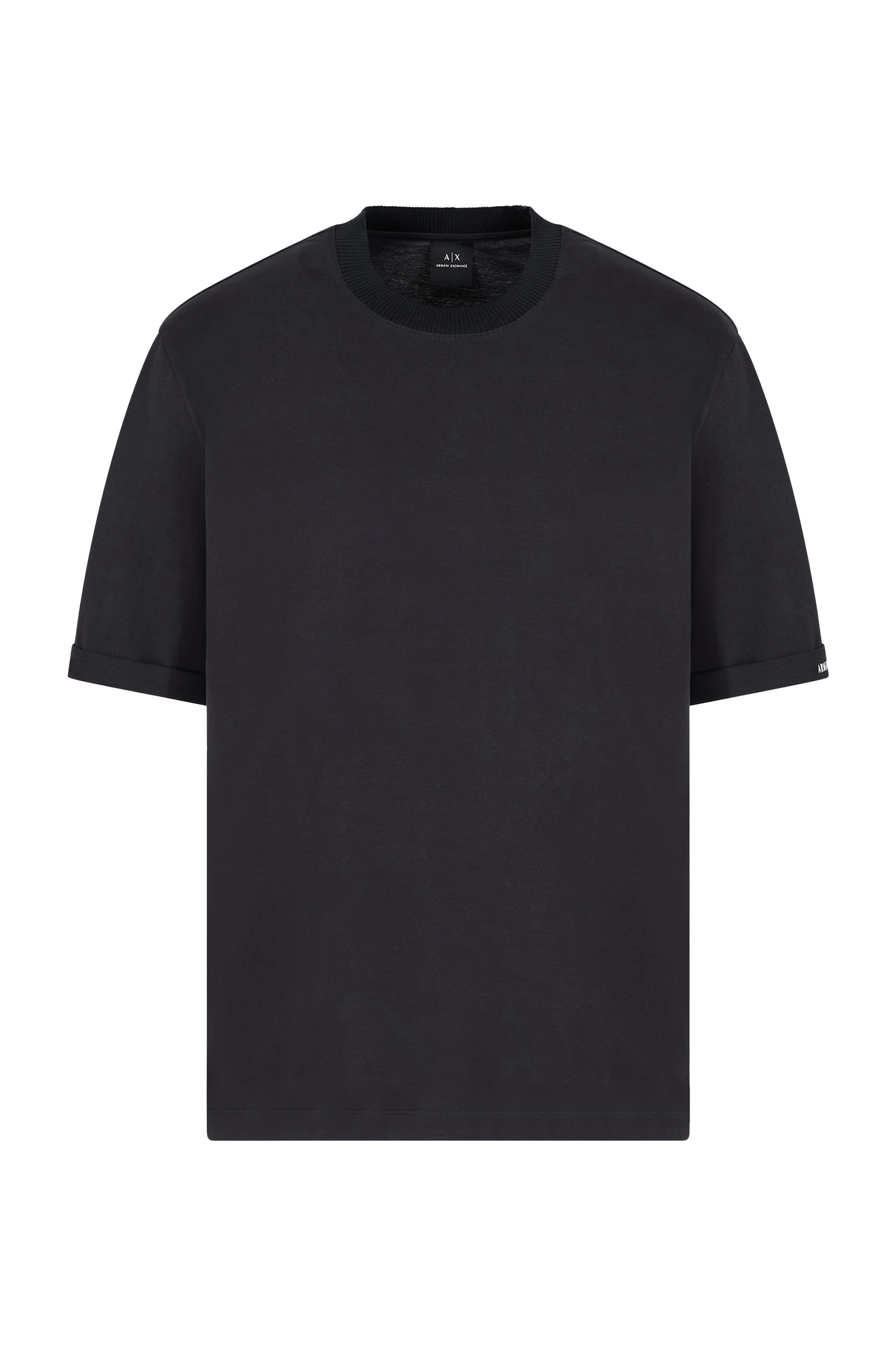 تيشيرت بنقشة حرفي شعار الماركة