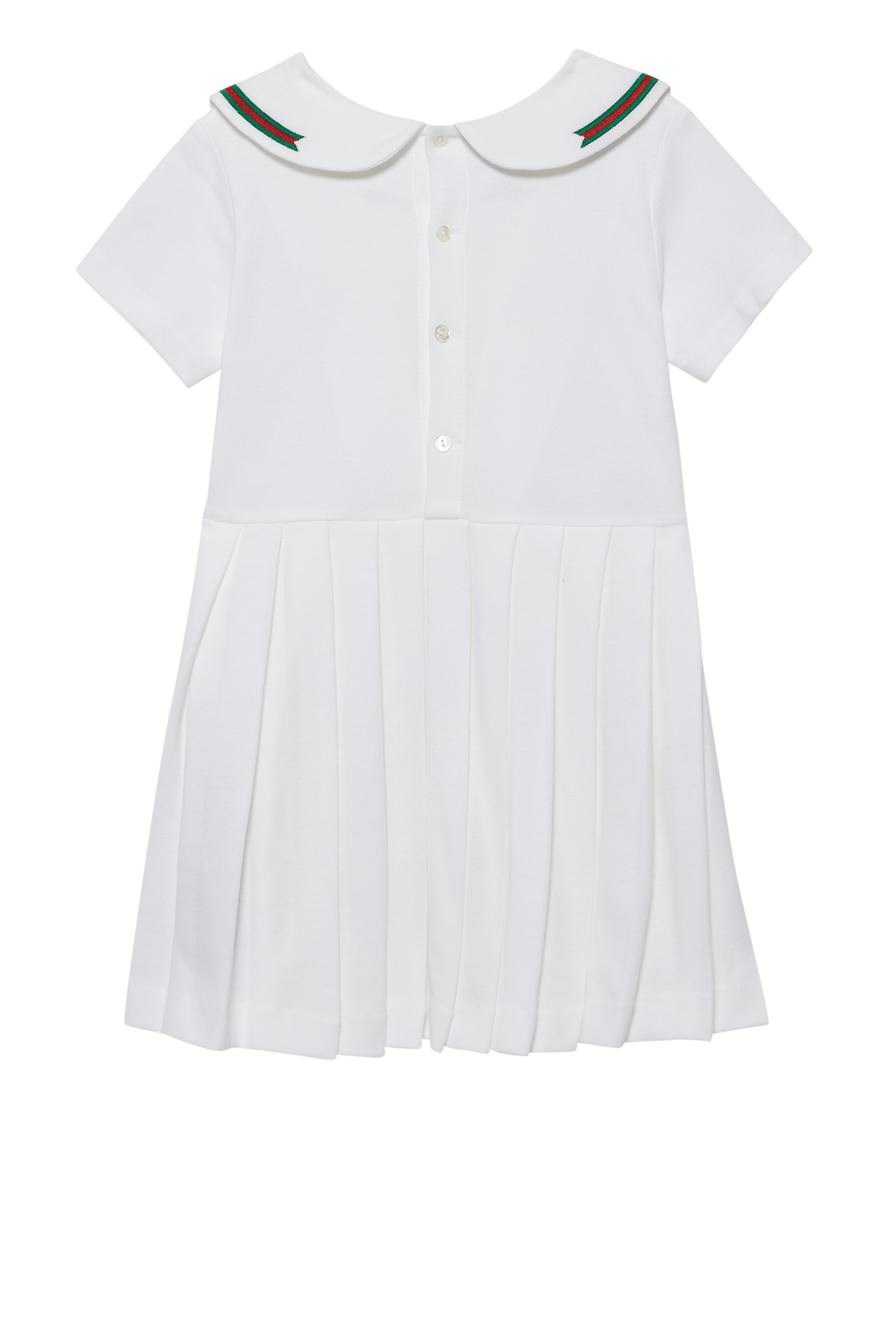 فستان قطن مزين بعقدة