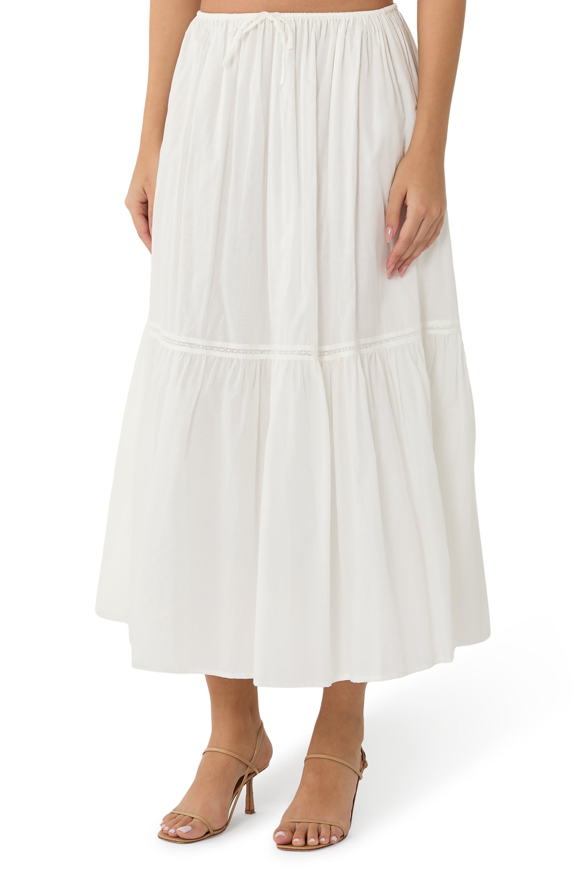 تنورة فينتا متوسطة الطول