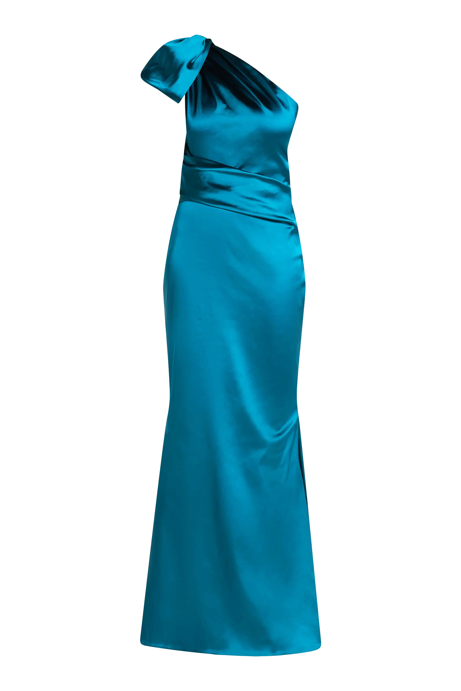 One-Shoulder Knot Dress