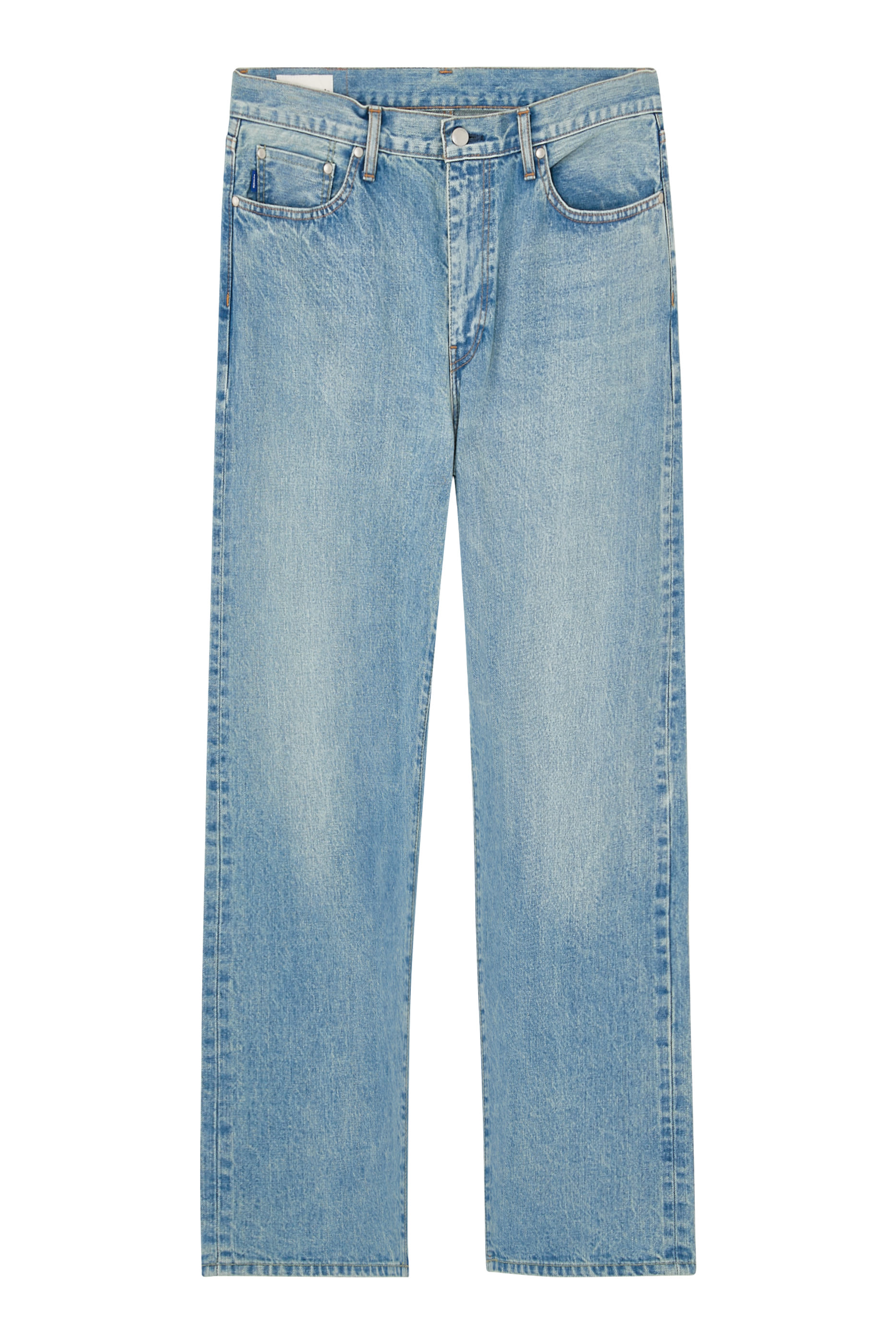 بنطال جينز بقصة فضفاضة دنيم